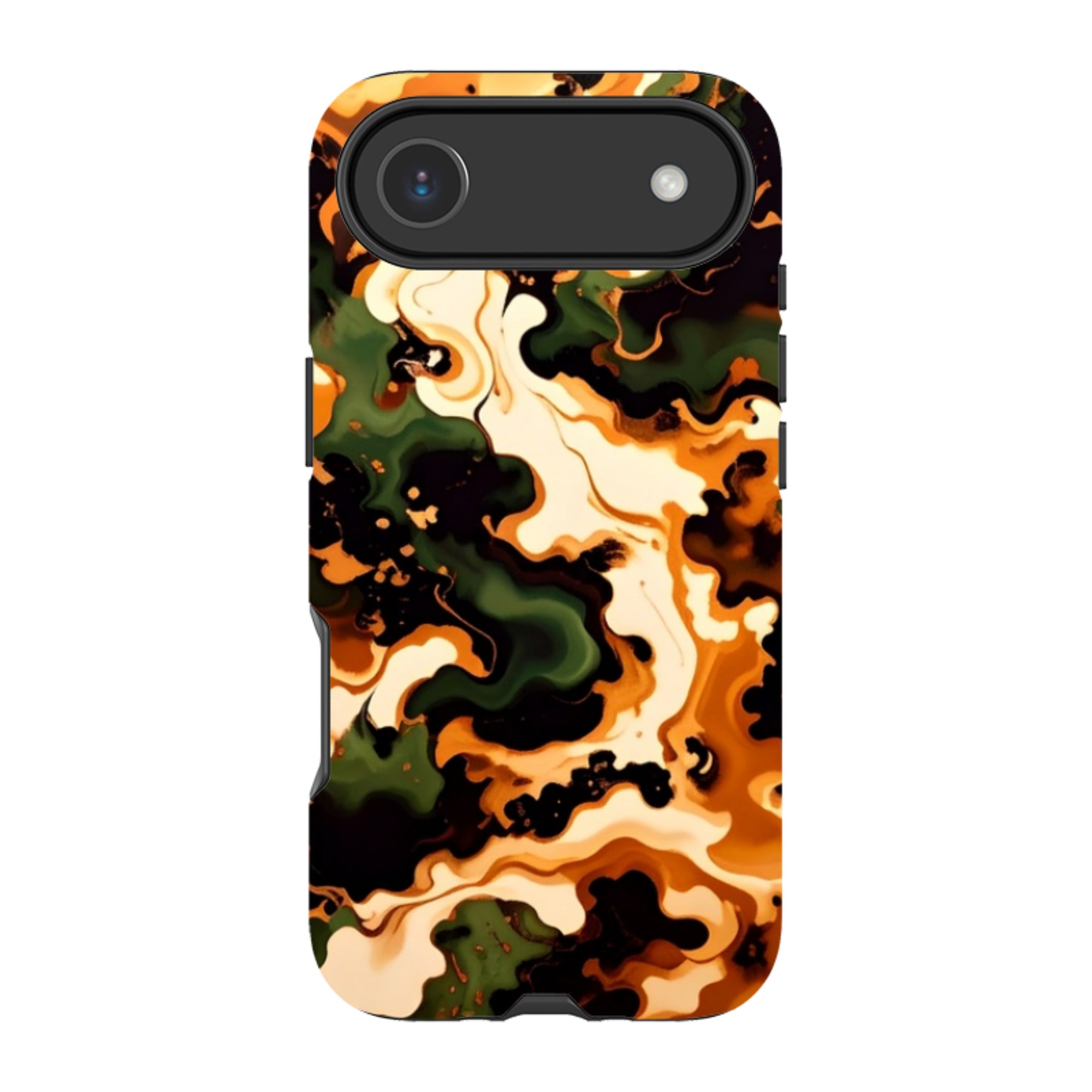 iPhone Tough Case - Green Marble