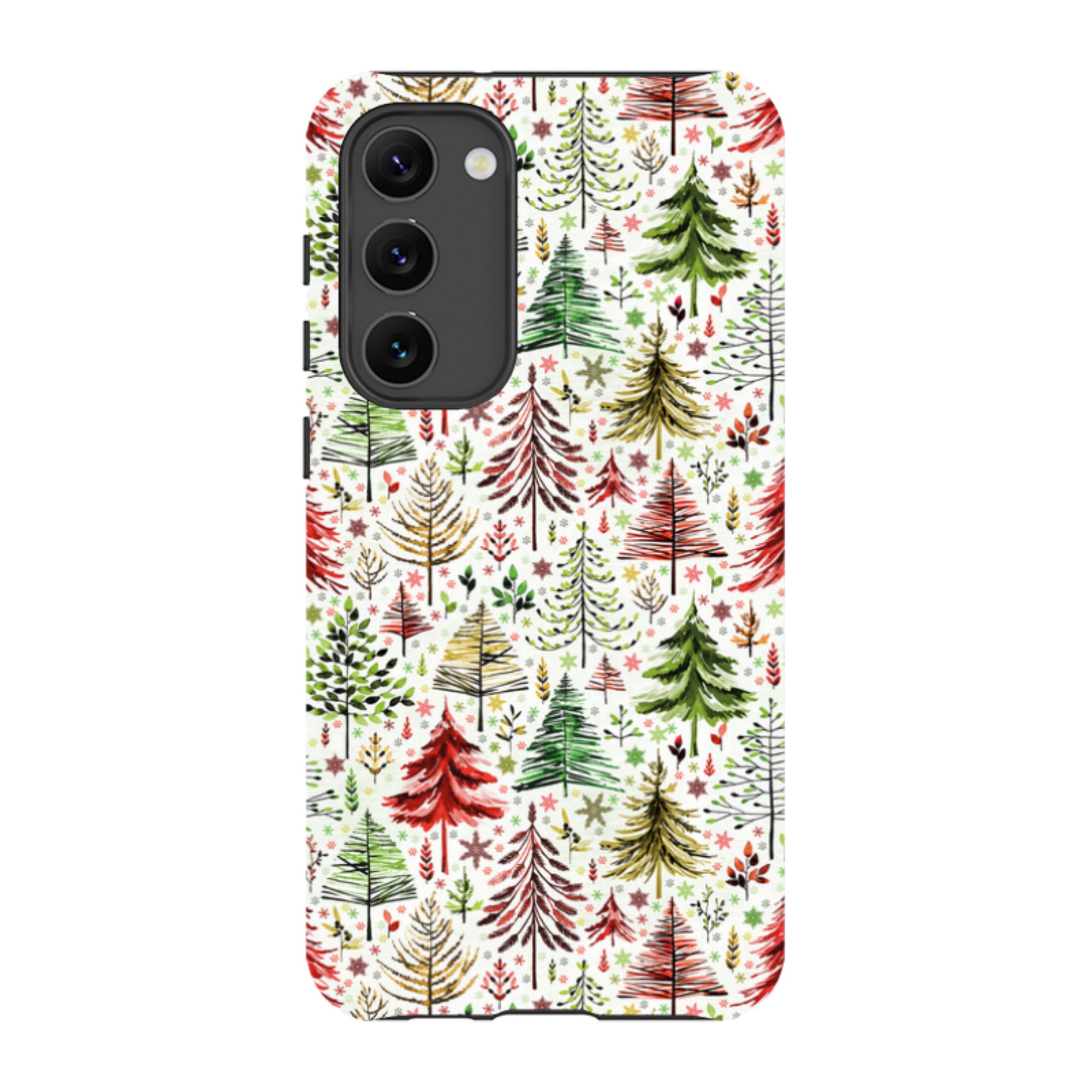 Samsung Tough Case - Xmas Trees By Elisabeth Haager