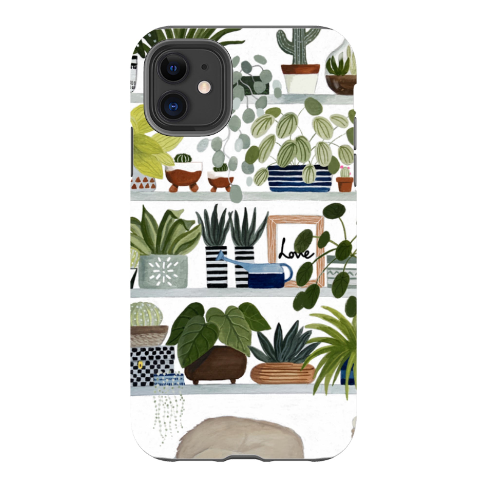 iPhone Tough Case - Plant Shelves By Bex Parkin