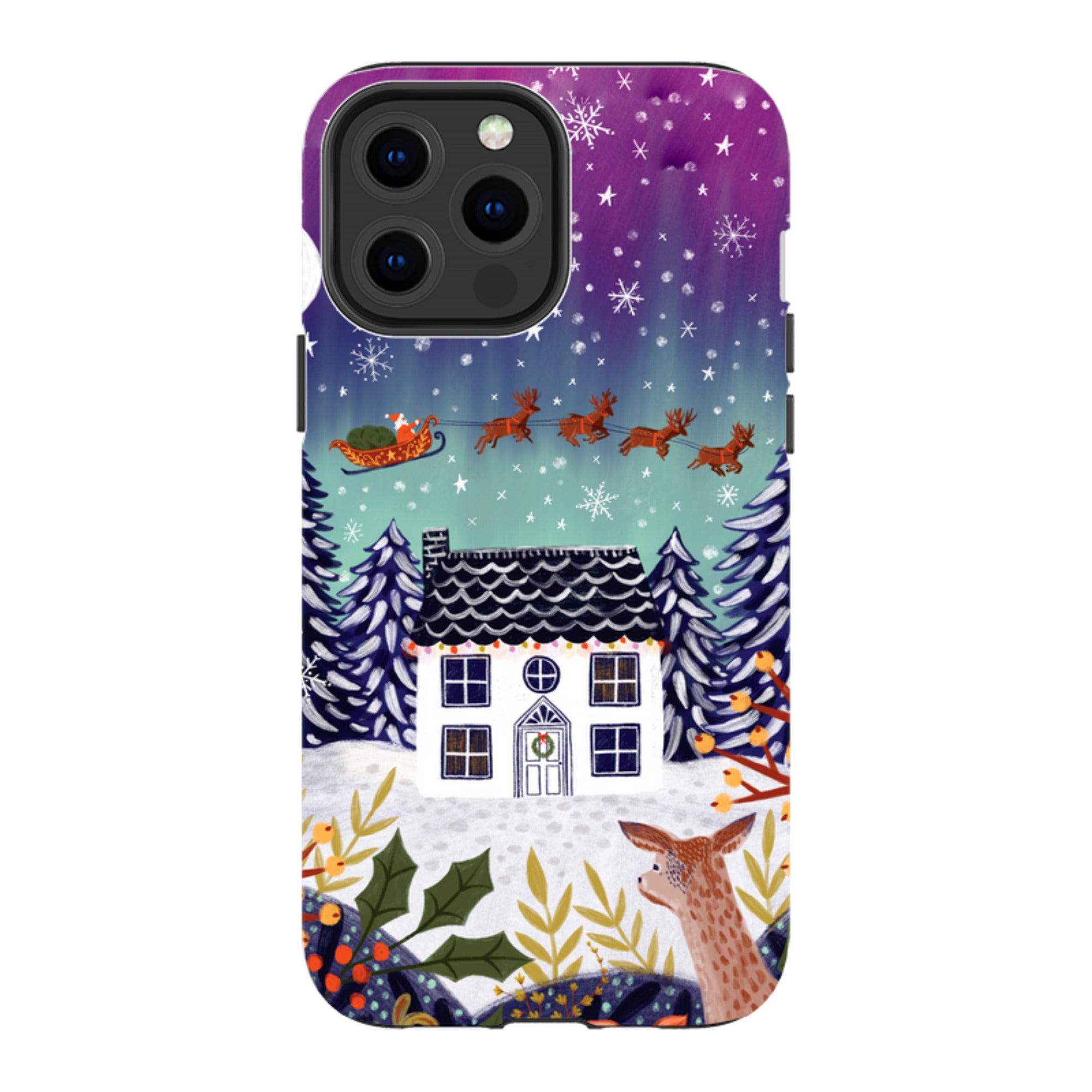 iPhone Tough Case - Night Before Christmas By Lee Foster Wilson