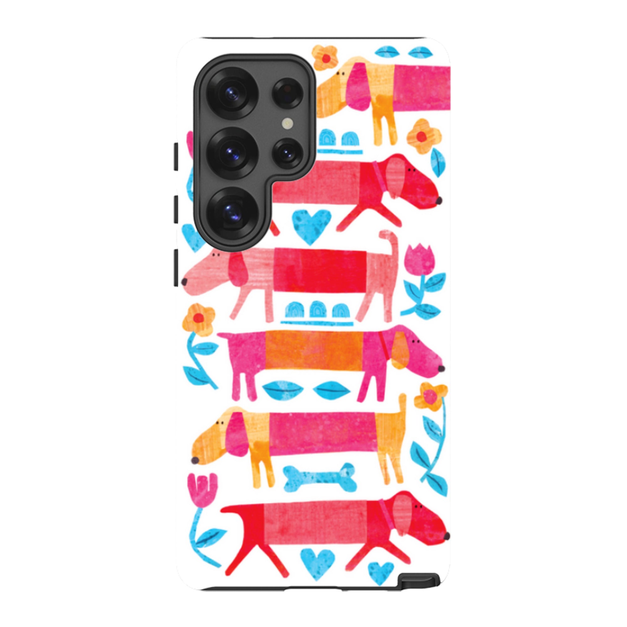 Samsung Tough Case - Sausage Dog By Tracey English