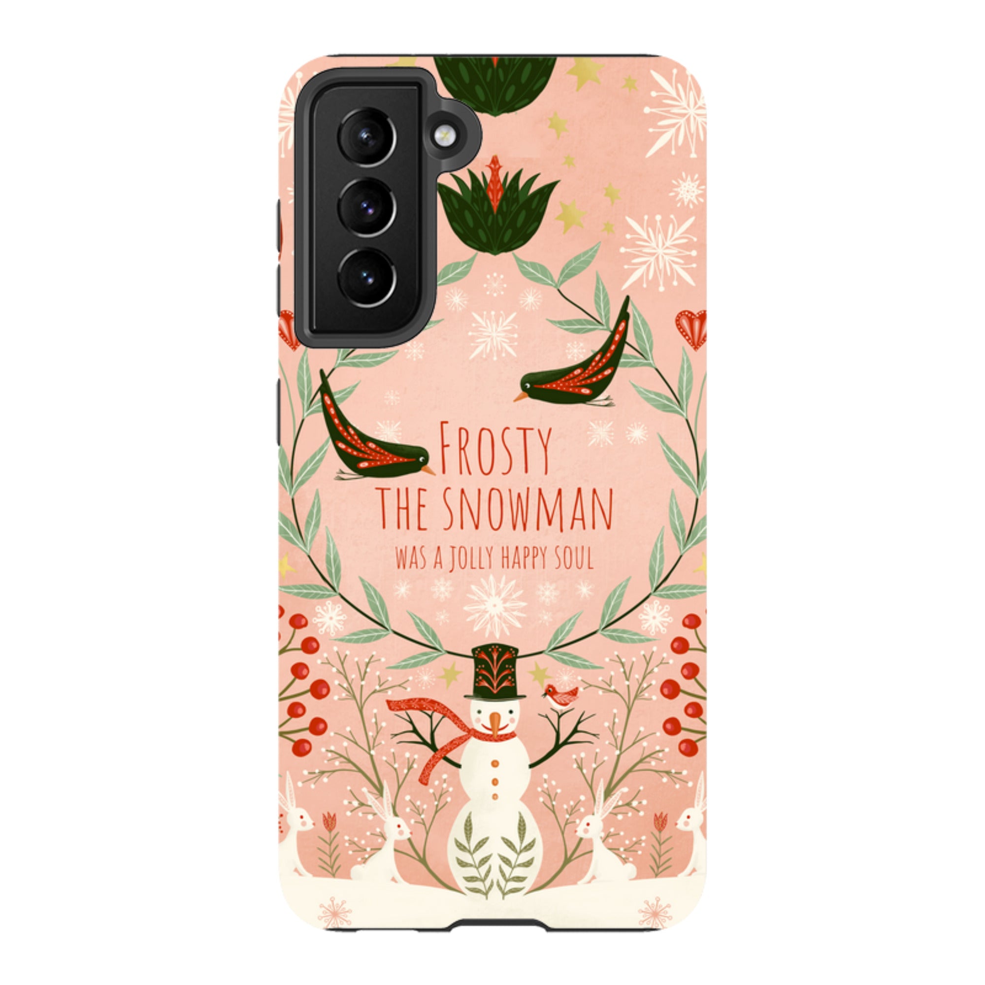 Samsung Tough Case - Frosty The Snow Man By Maja Lindberg