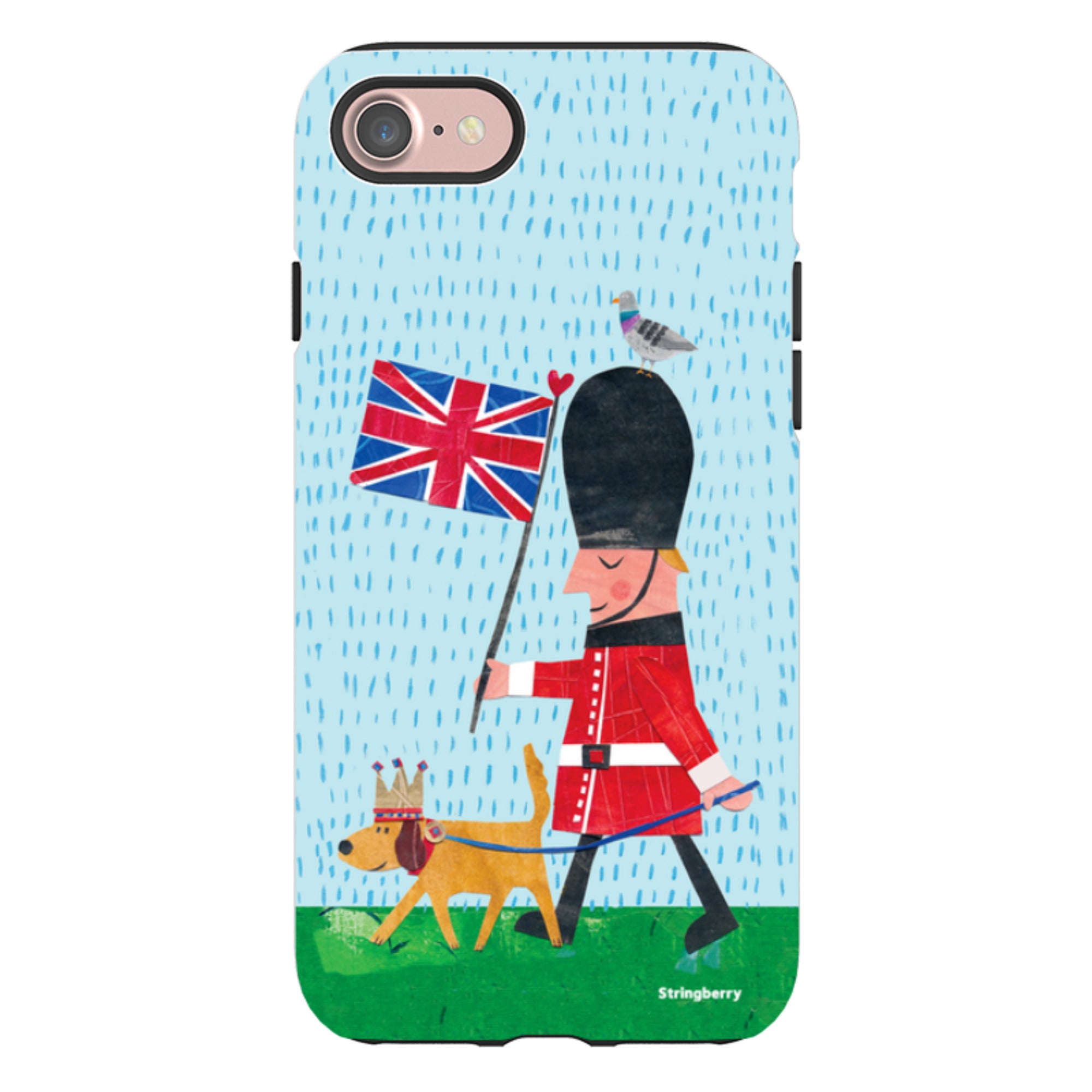 iPhone Tough Case - Welsh Guard By Tracey English