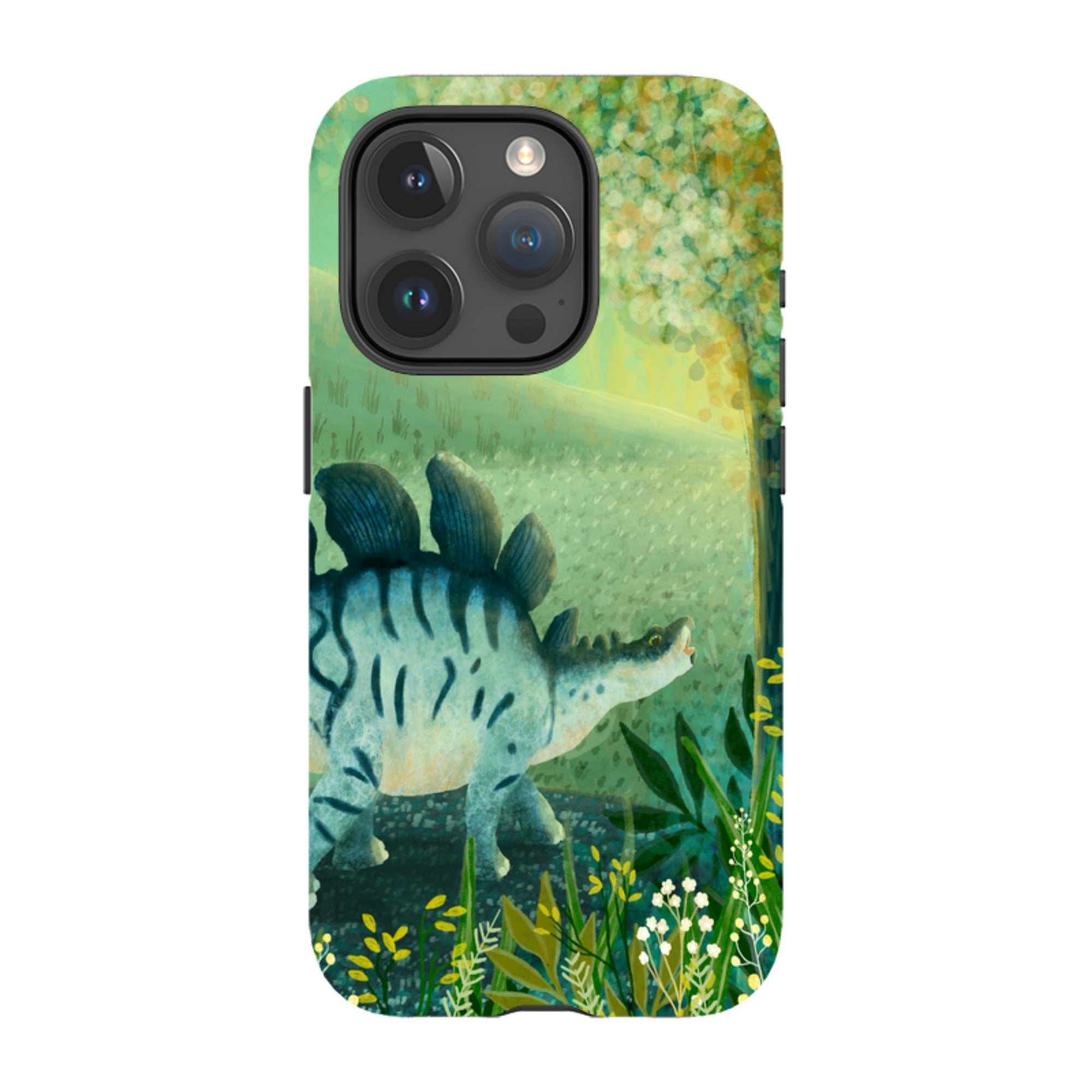 iPhone Tough Case - Dino Park By Katherine Quinn