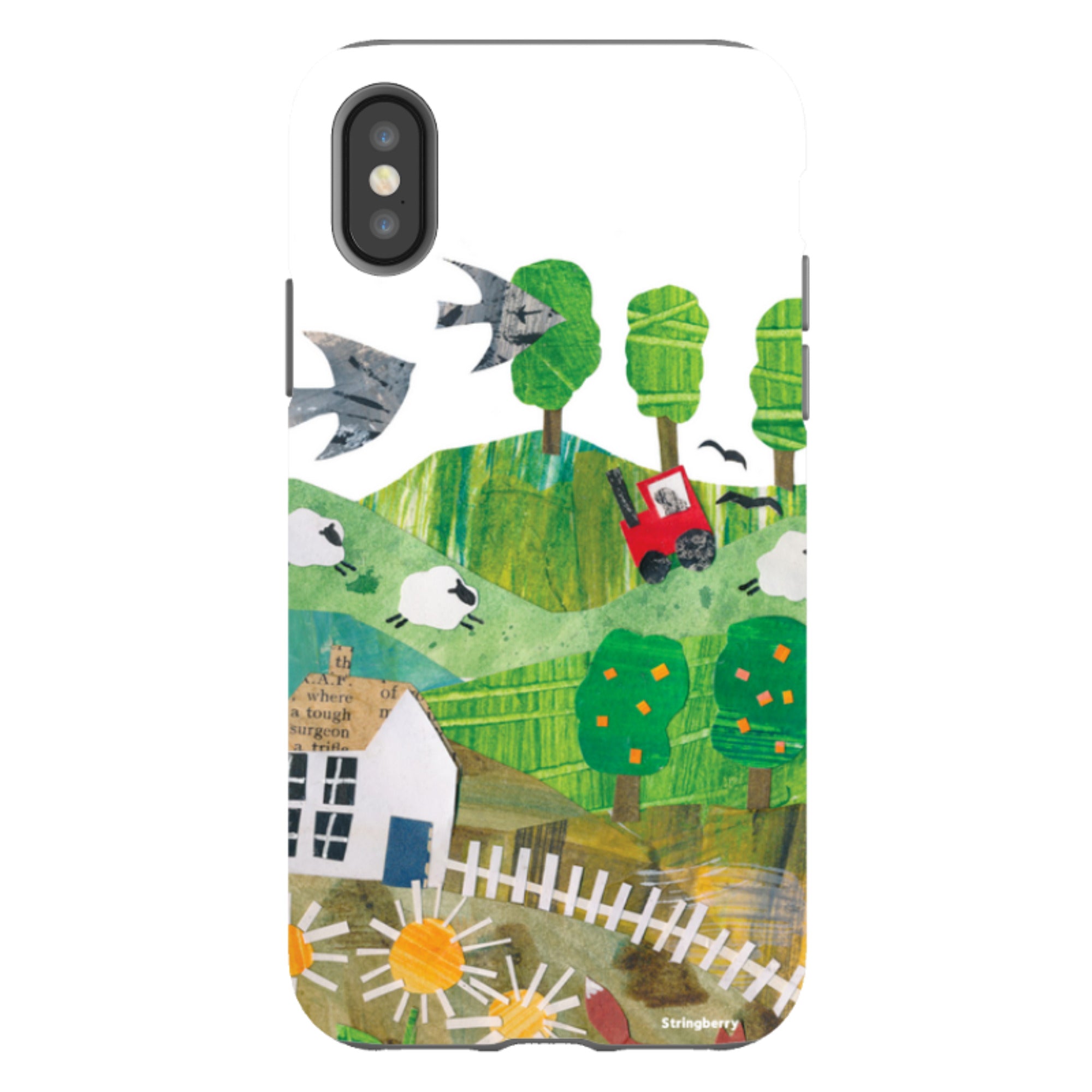 iPhone Tough Case - Countryscape IV By Tracey English