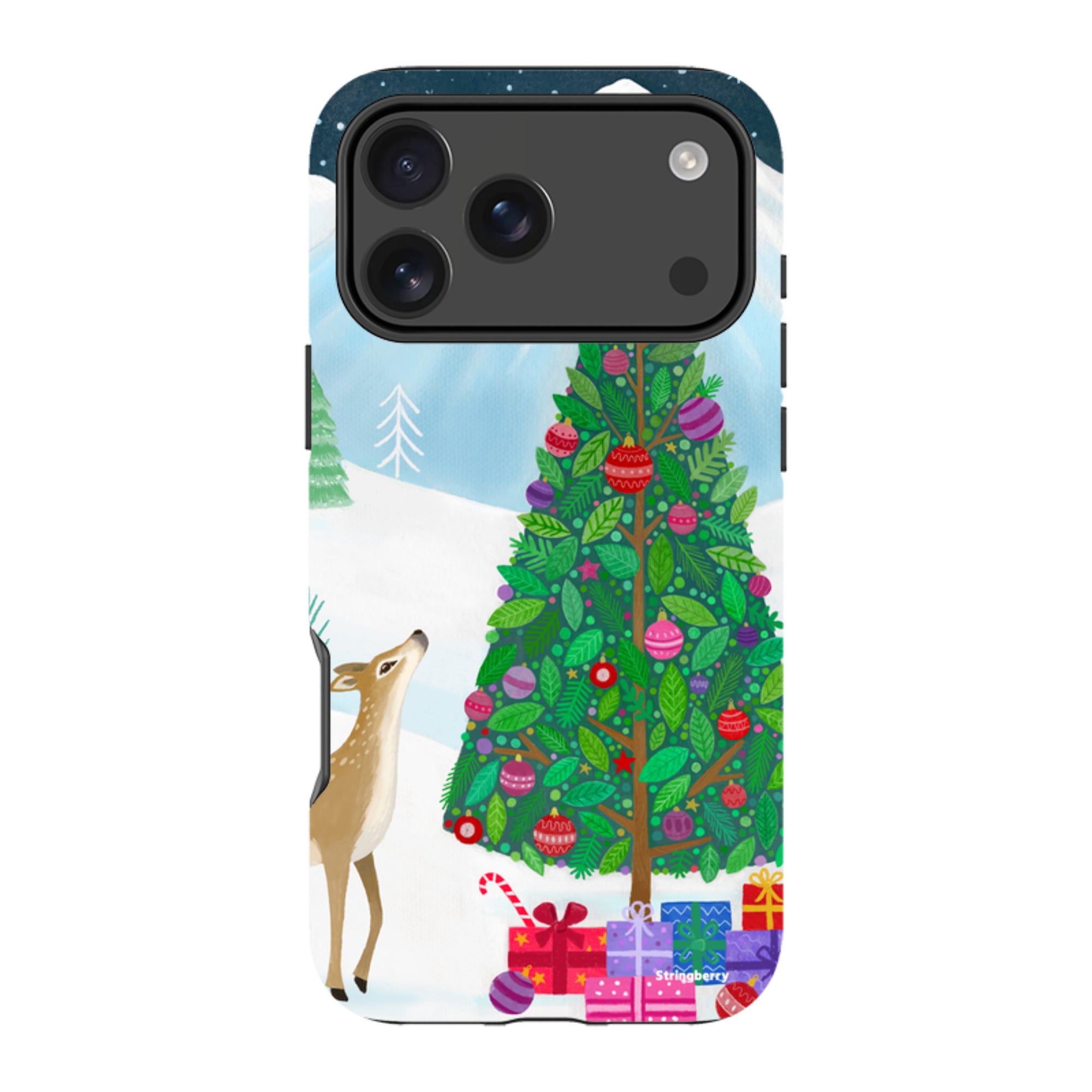 iPhone Tough Case - Jolly Season By Bex Parkin