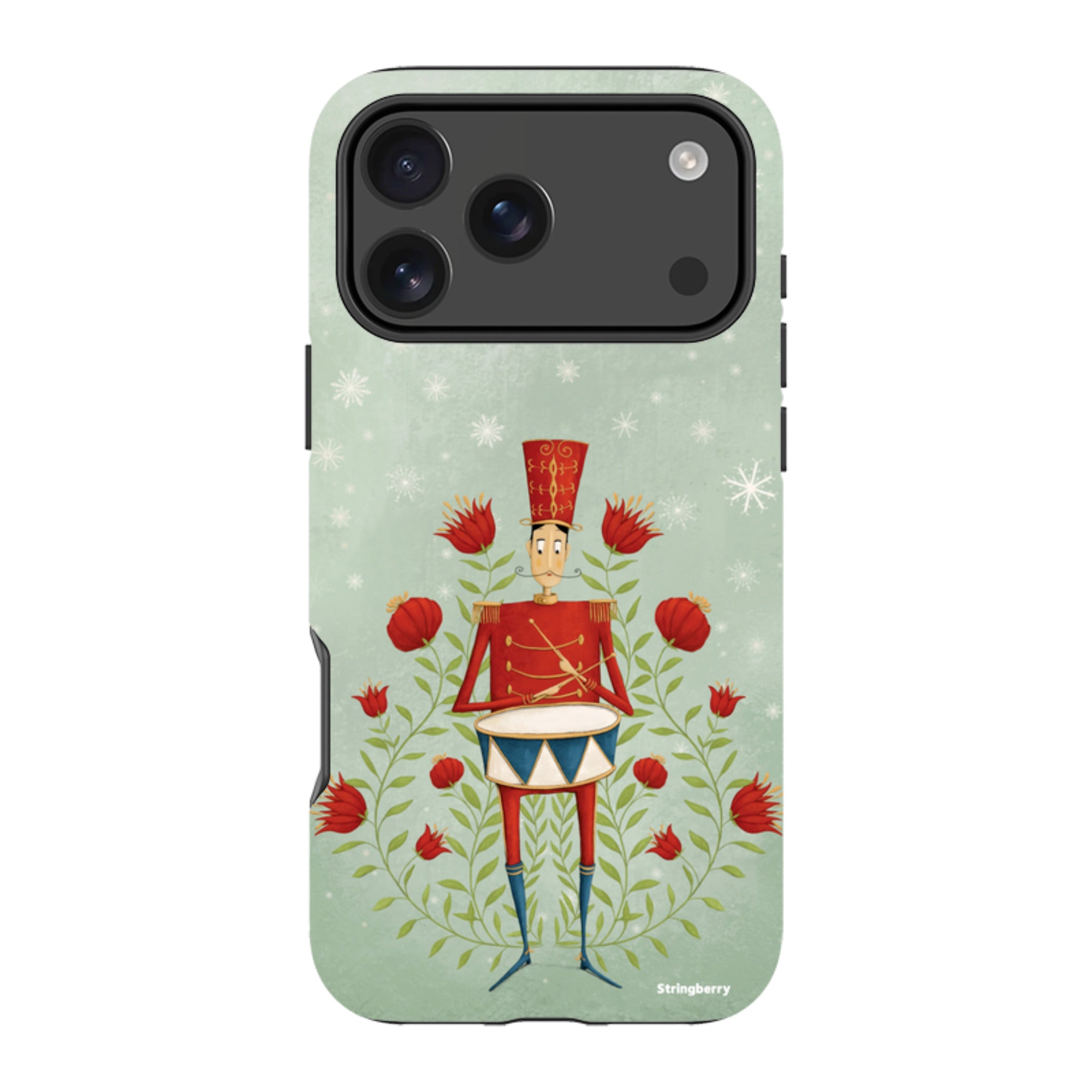 iPhone Tough Case - Drummer Aqua By Maja Lindberg
