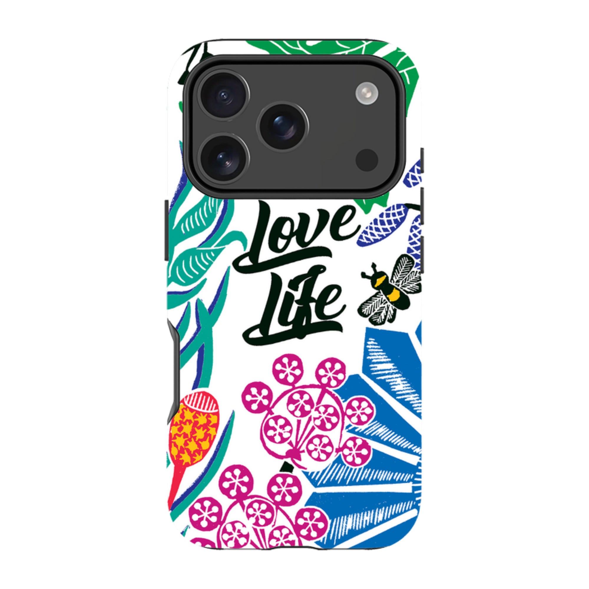 iPhone Tough Case - Love Life By Kate Heiss