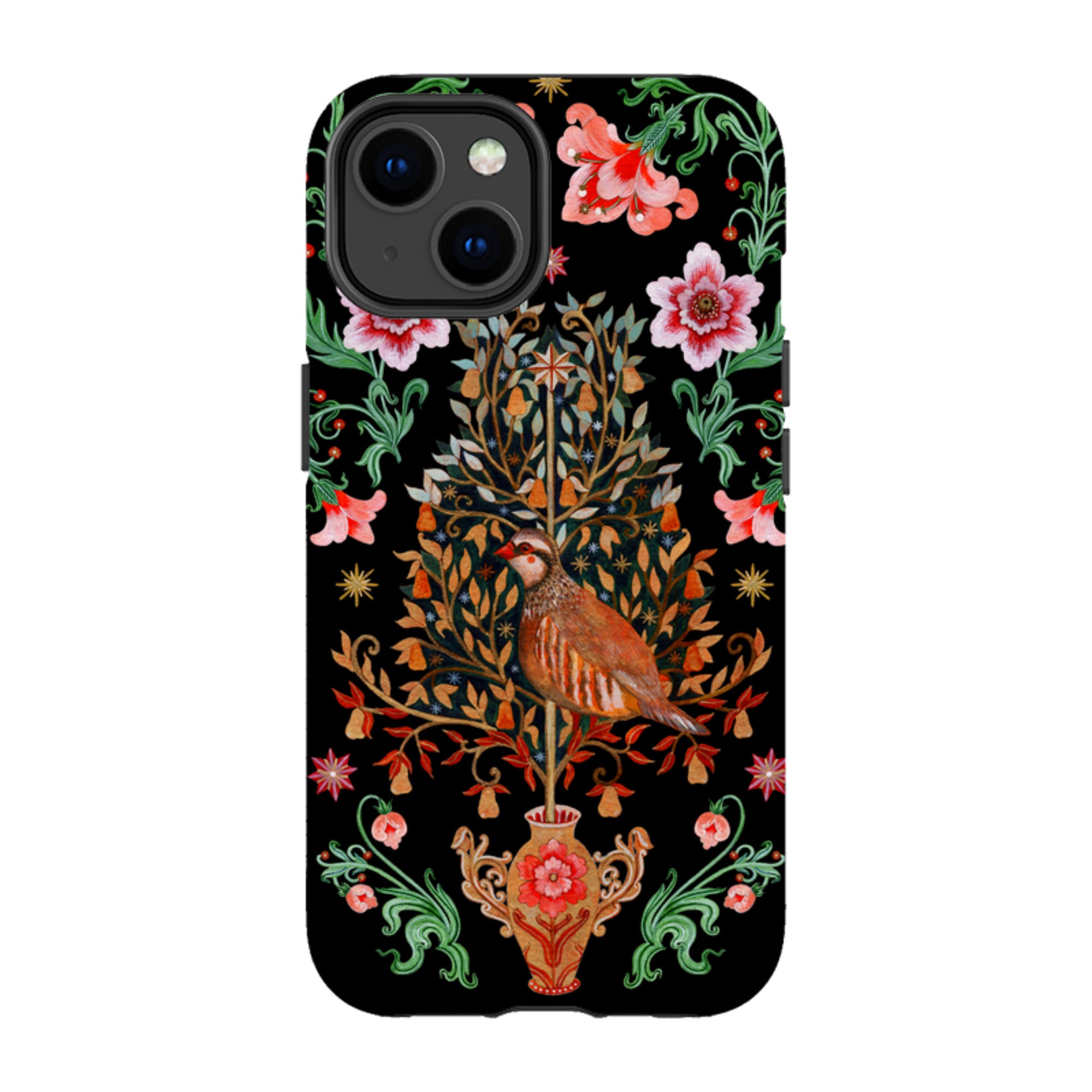 iPhone Tough  Case - Partridge Pear Tree By Maria Matos
