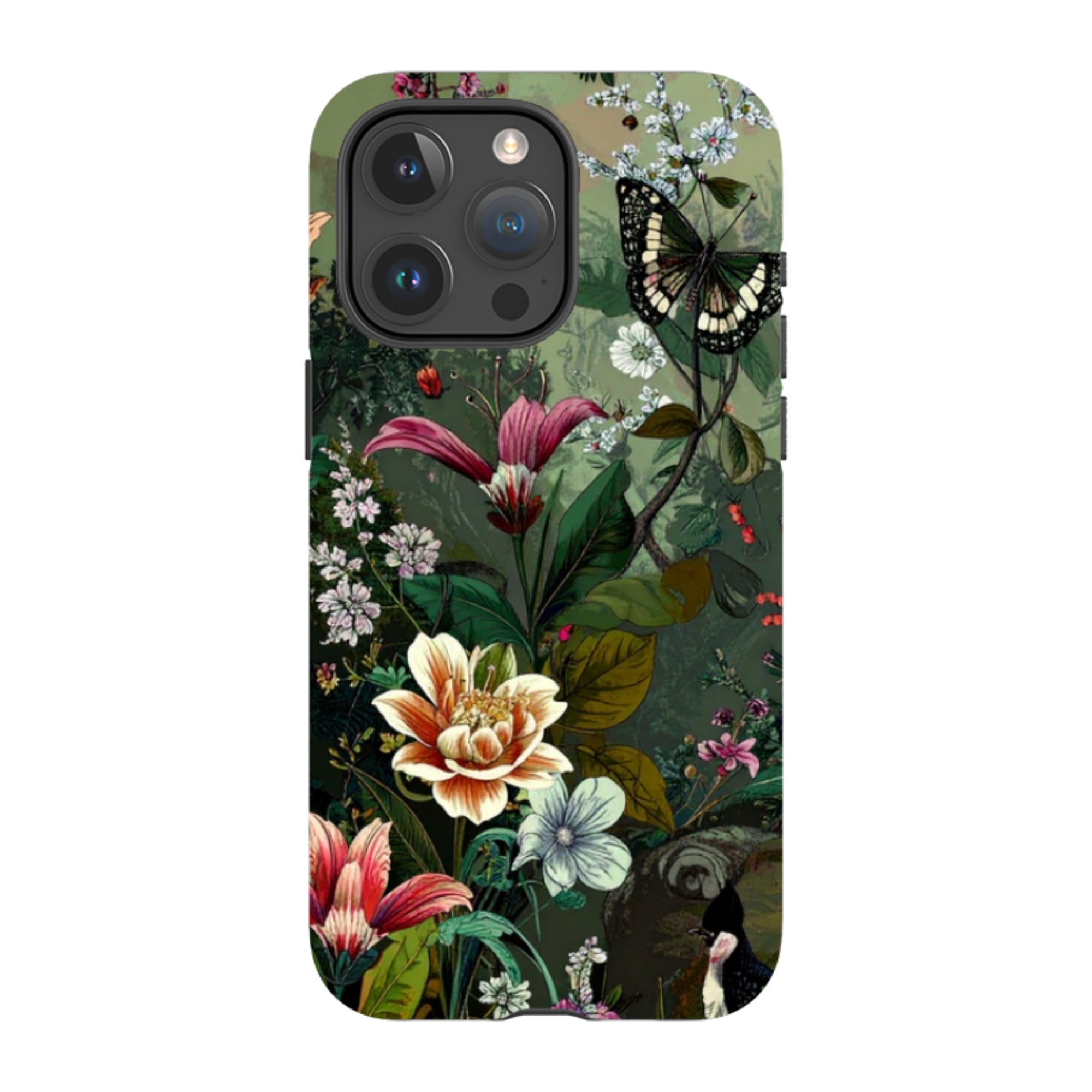 iPhone MagSafe Tough Case - Green Vyne Butterfly