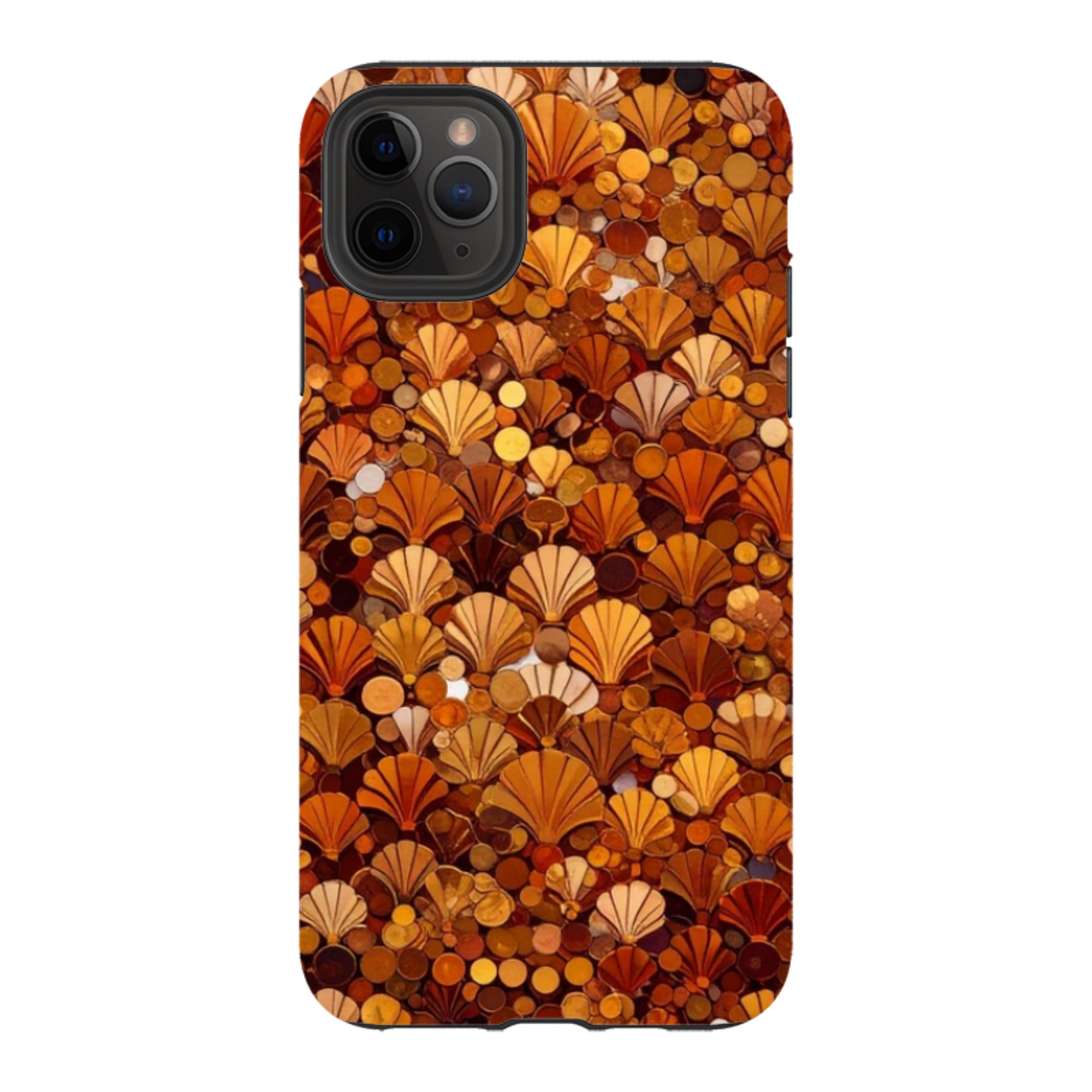 iPhone Tough Case - Golden Shells
