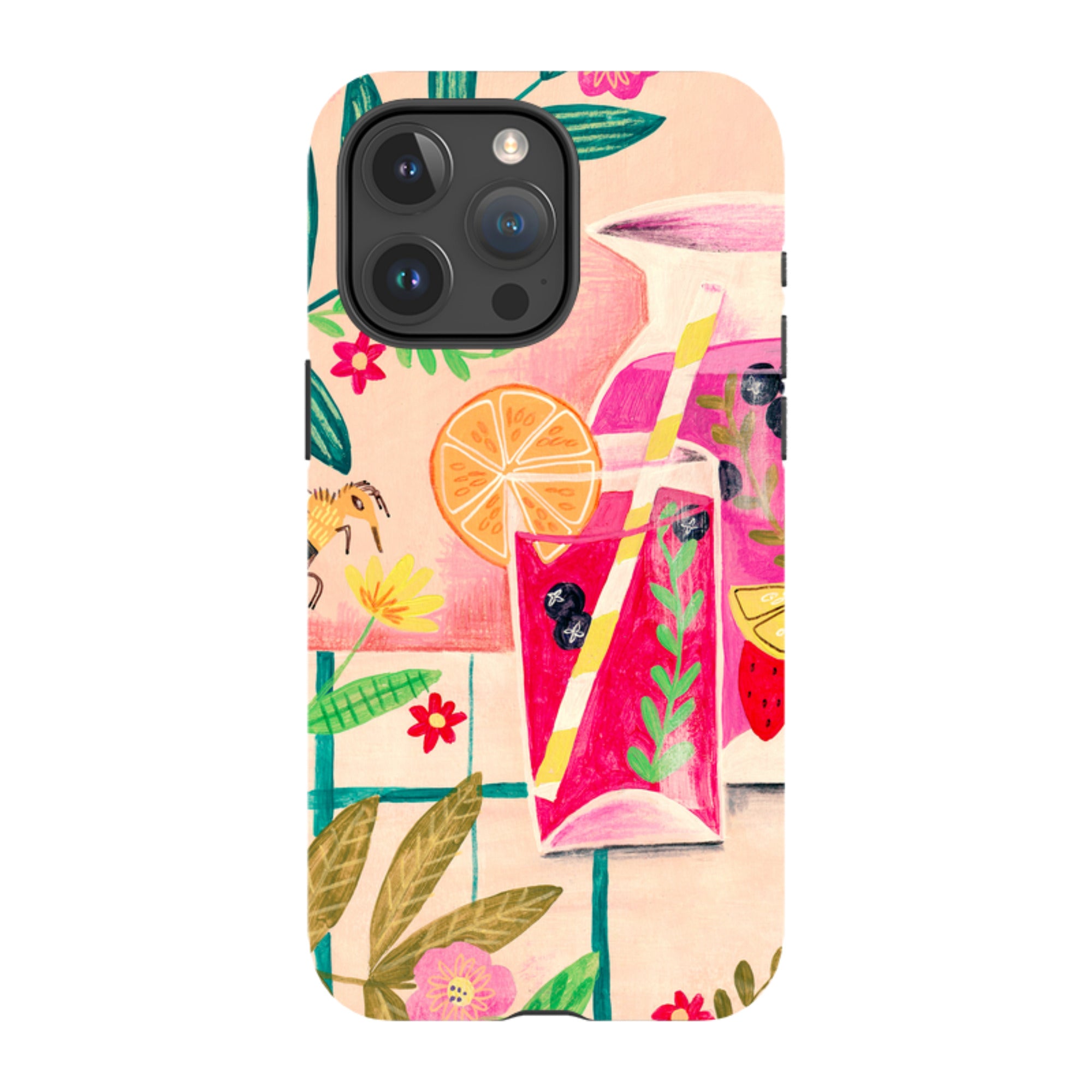 iPhone Tough Case - Drink By Caroline Bonne Muller