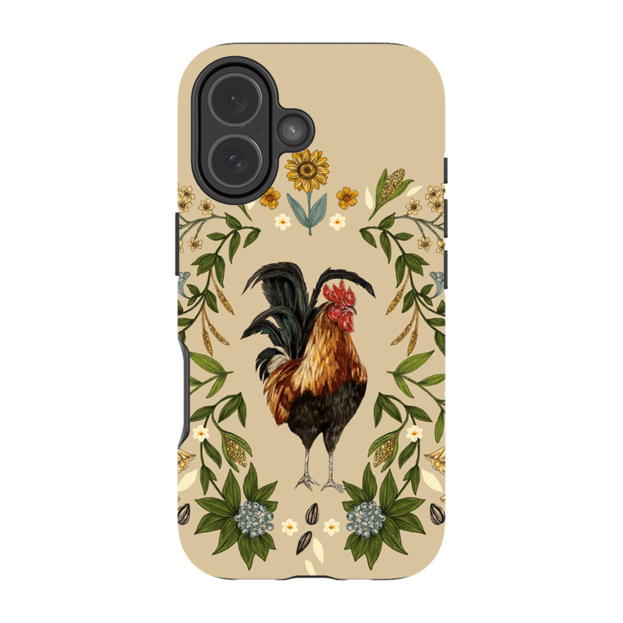 iPhone Tough Case - Rooster By Jade Mosinski