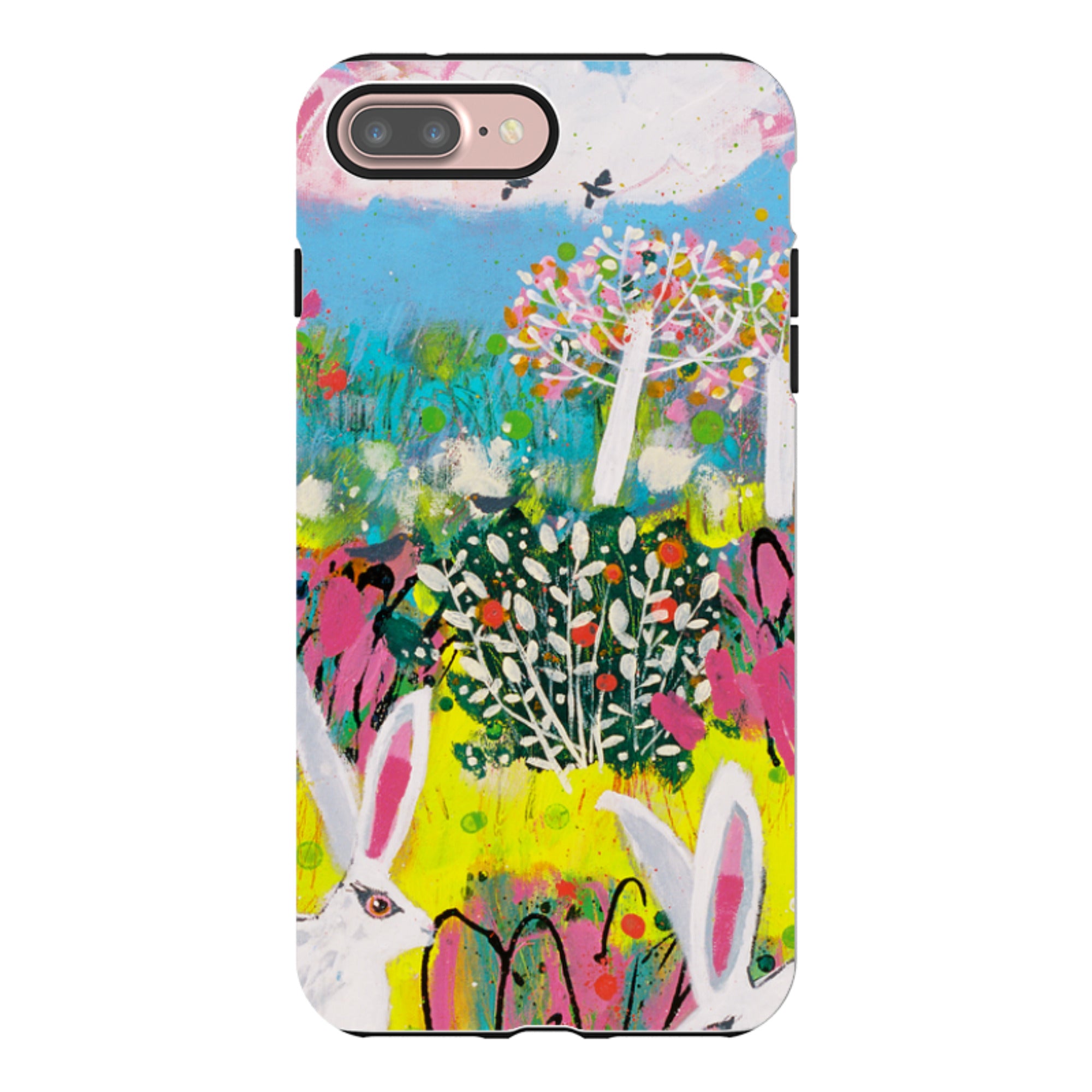 iPhone Tough Case - Bunnies By Claire West
