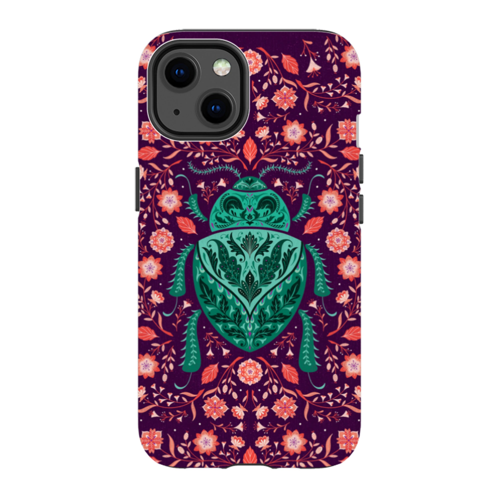 iPhone Tough Case - Beetle By Jenny Zemanek
