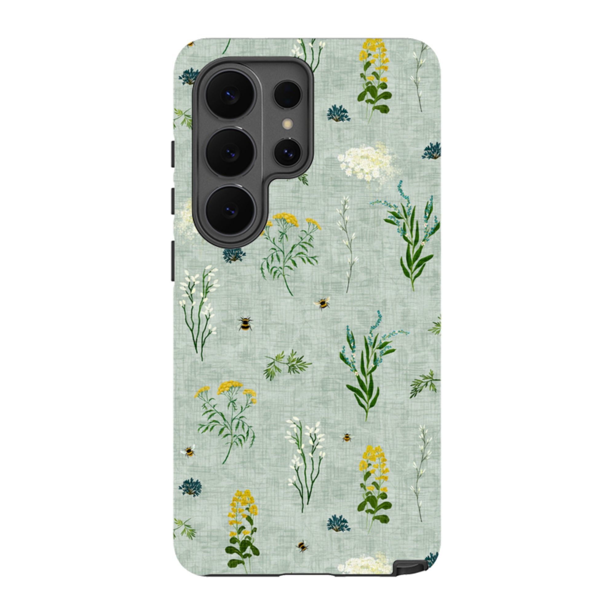 Samsung Tough  Case - Song Bird Florals and Bees By Katherine Quinn