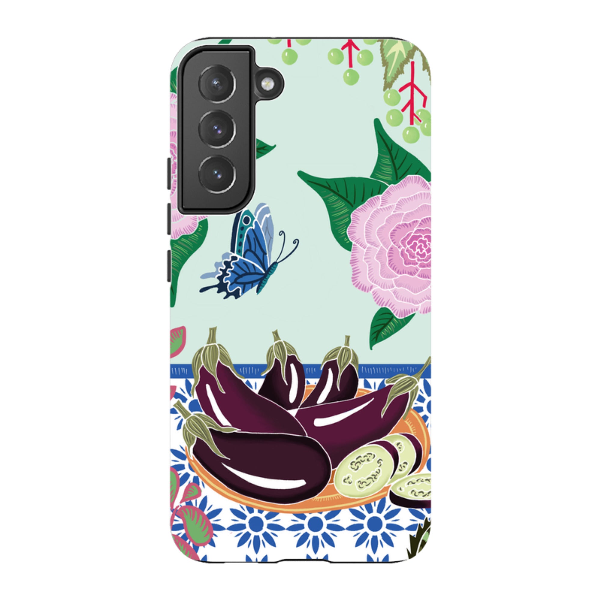 Samsung Tough Case - Aubergines By Kate Heiss