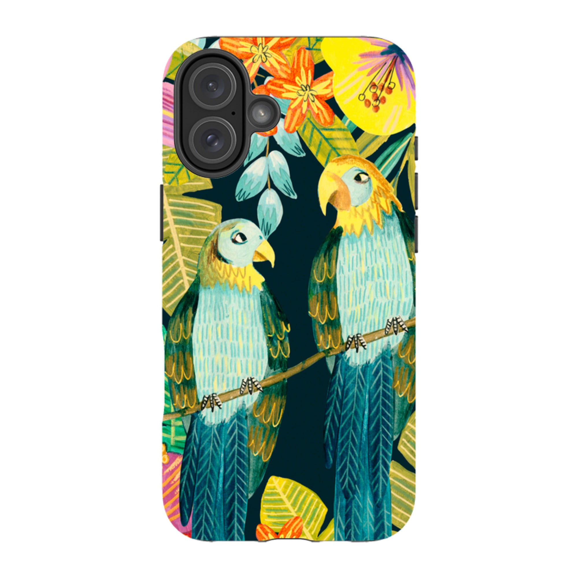 iPhone MagSafe Tough Case -  Papegaai By Caroline Bonne Muller