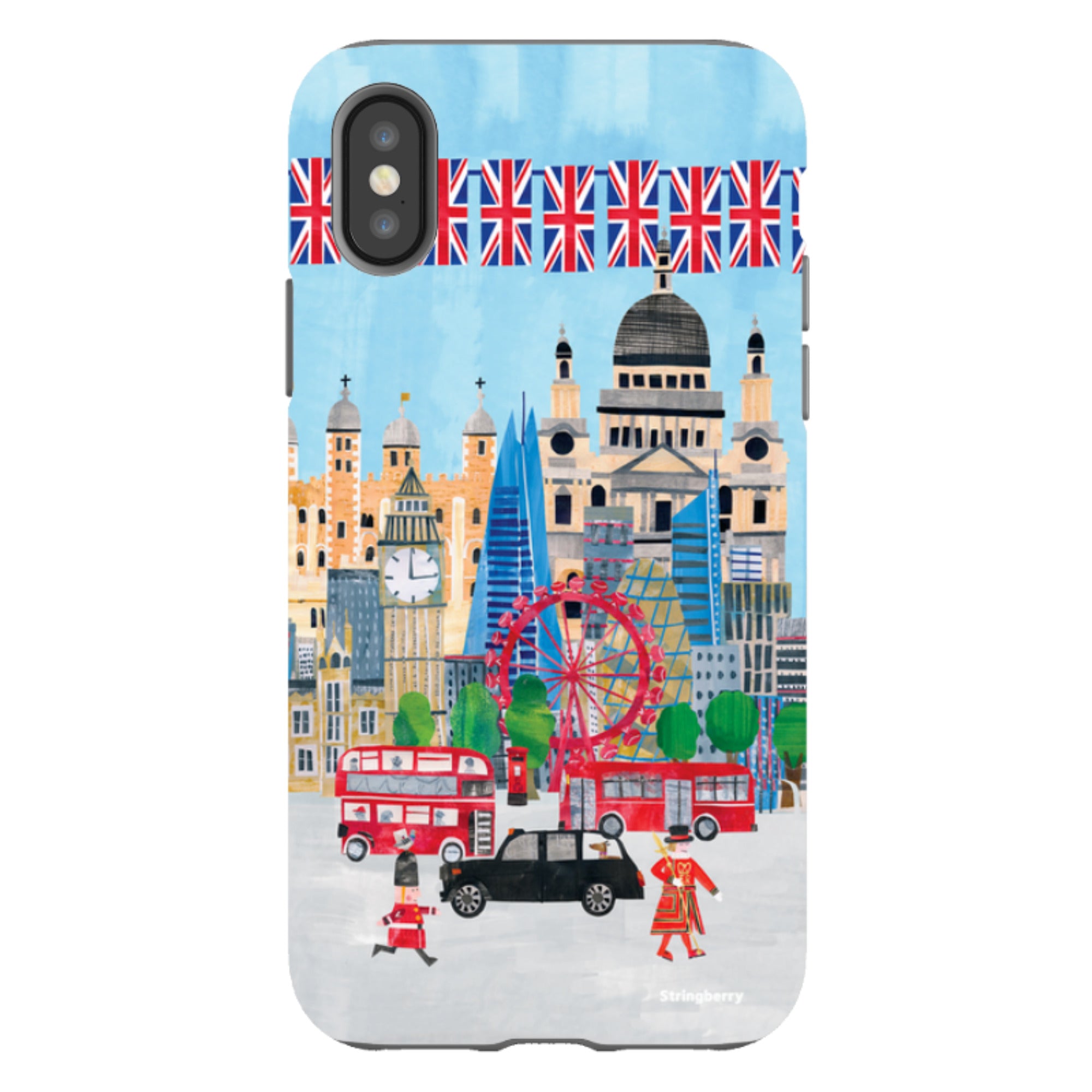 iPhone Tough Case - Spring In London II By Tracey English