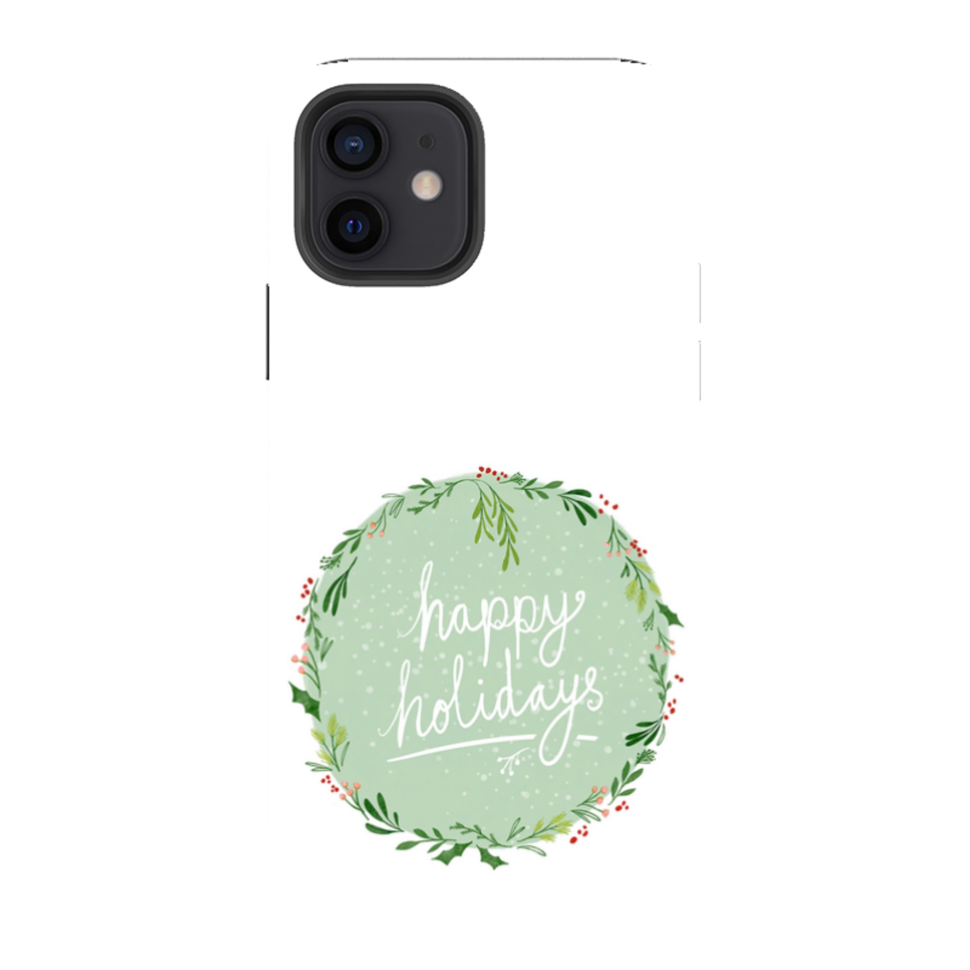 iPhone Tough Case - Happy Holidays By Katherine Quinn