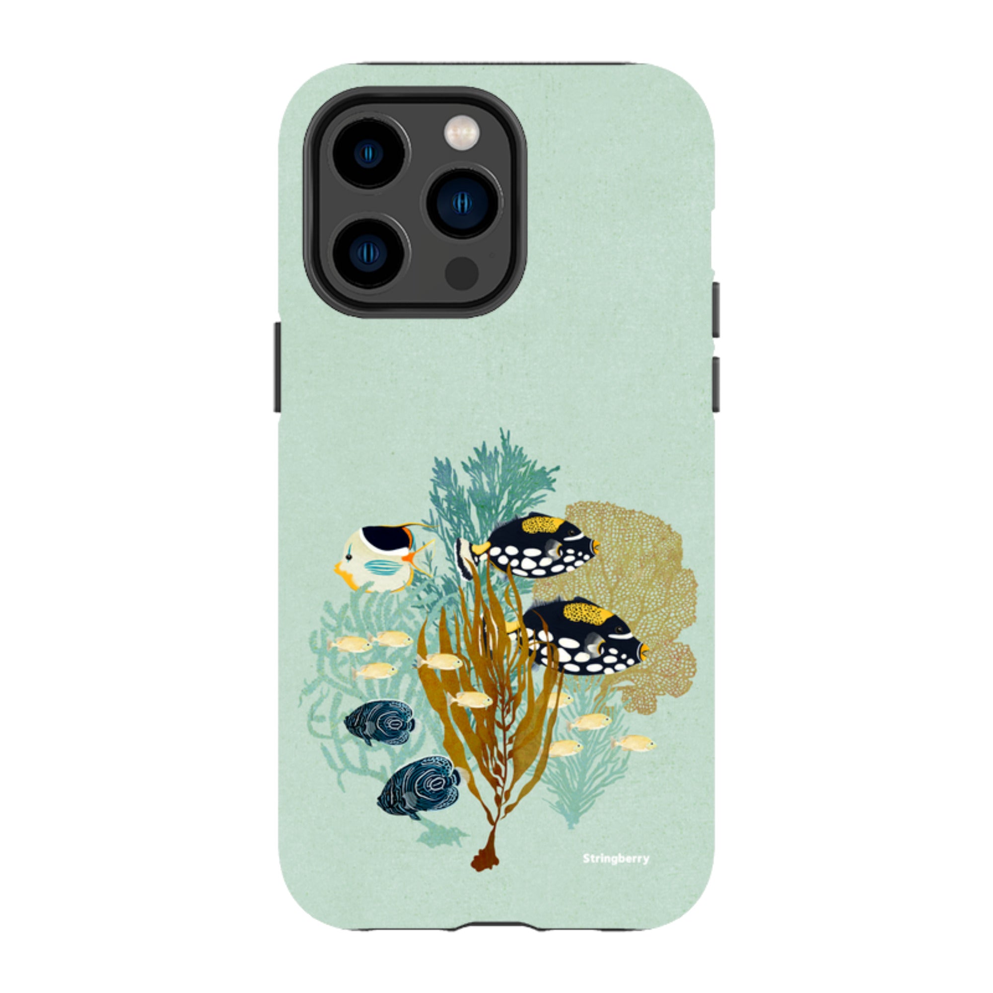 iPhone MagSafe Tough Case - Fish Town By Katherine Quinn