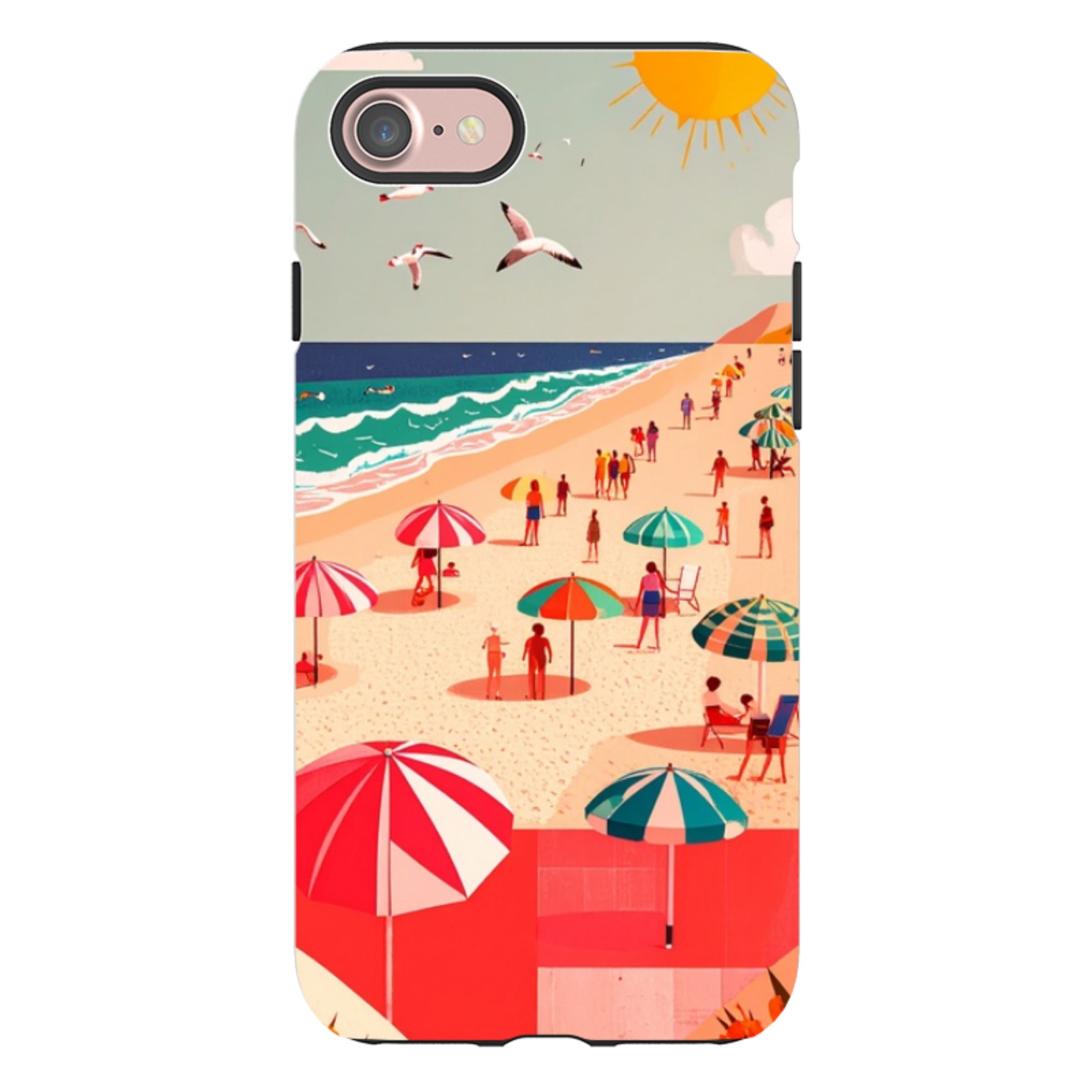 iPhone Tough Case - Mediterranean Beach