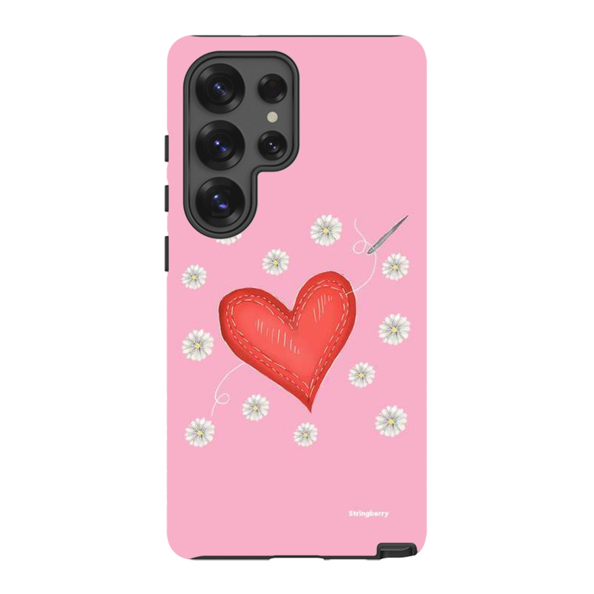 Samsung Tough Case - Love Heart Sewing By Catherine Rowe
