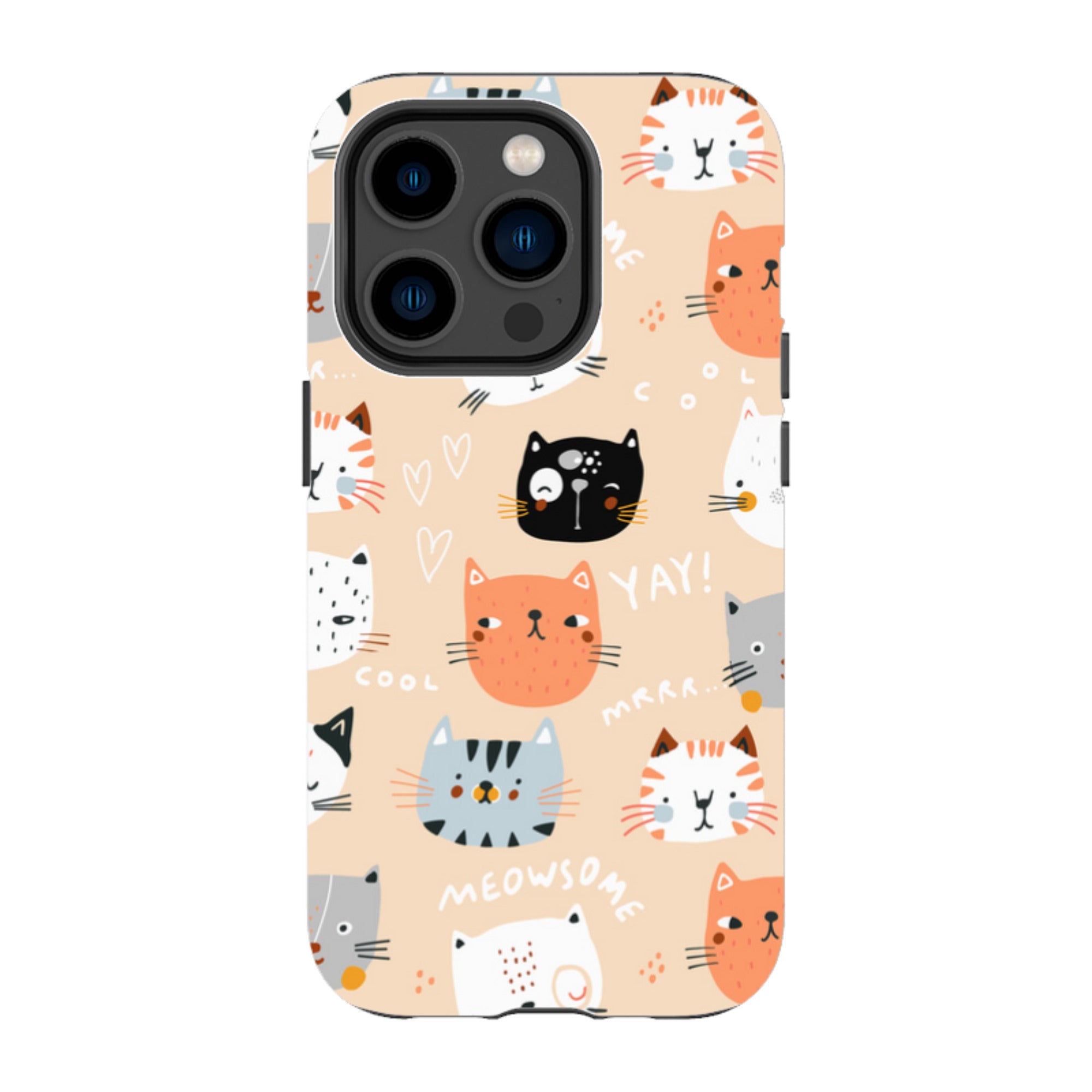 iPhone MagSafe Tough Case - Meowsome