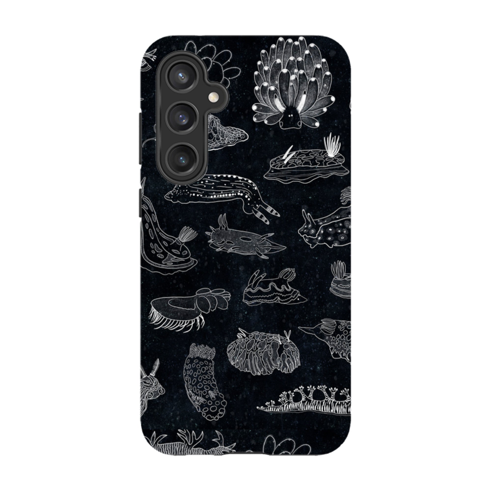 Samsung Tough Case - Nudibranch Line Drawing By Katherine Quinn
