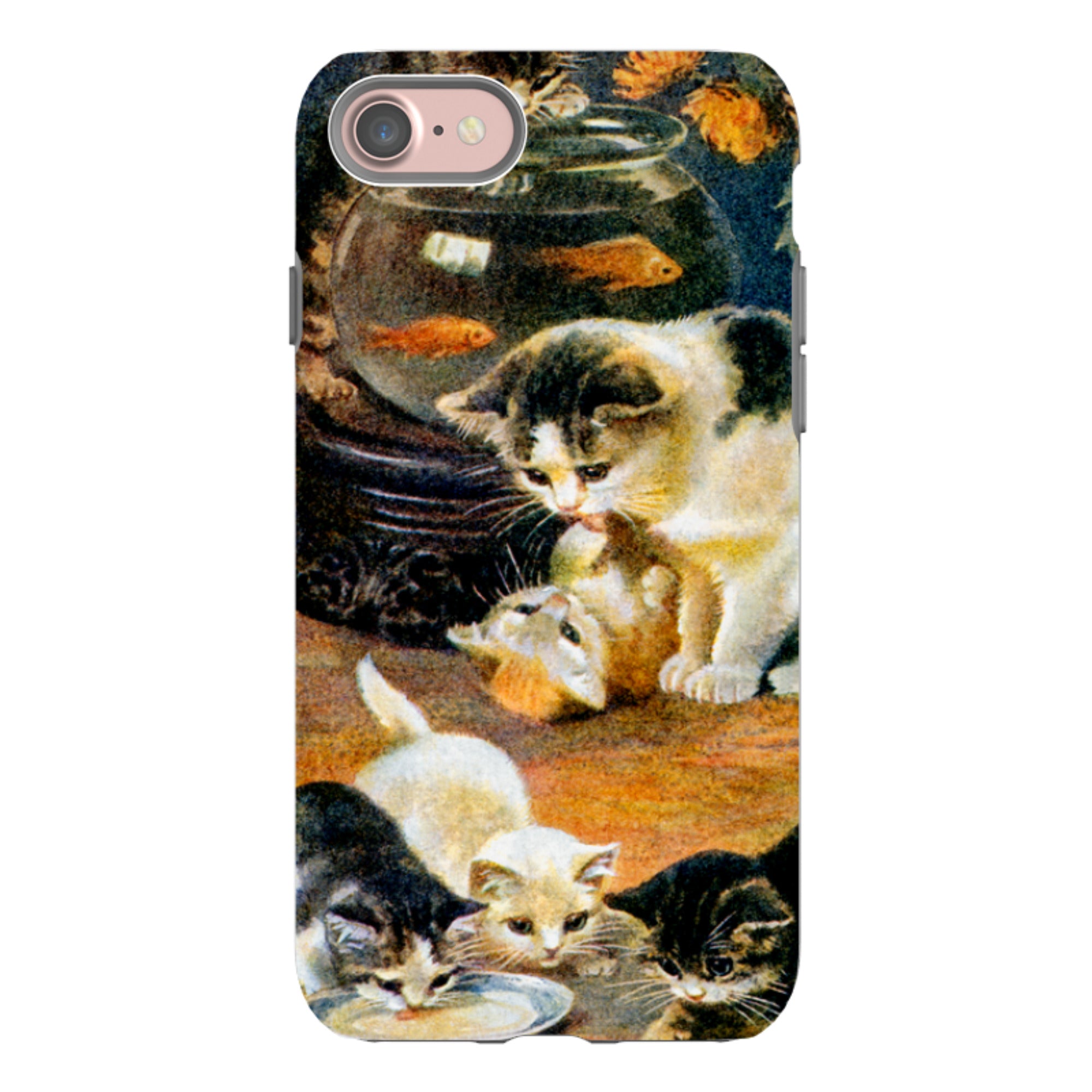 iPhone Tough Case - A Frolicsome Family By Heritage