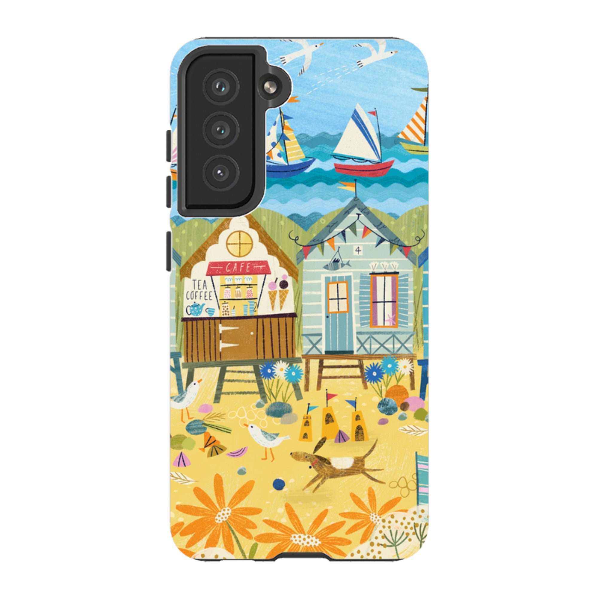 Samsung Tough  Case - Beachy Days 2 By Ali Brookes