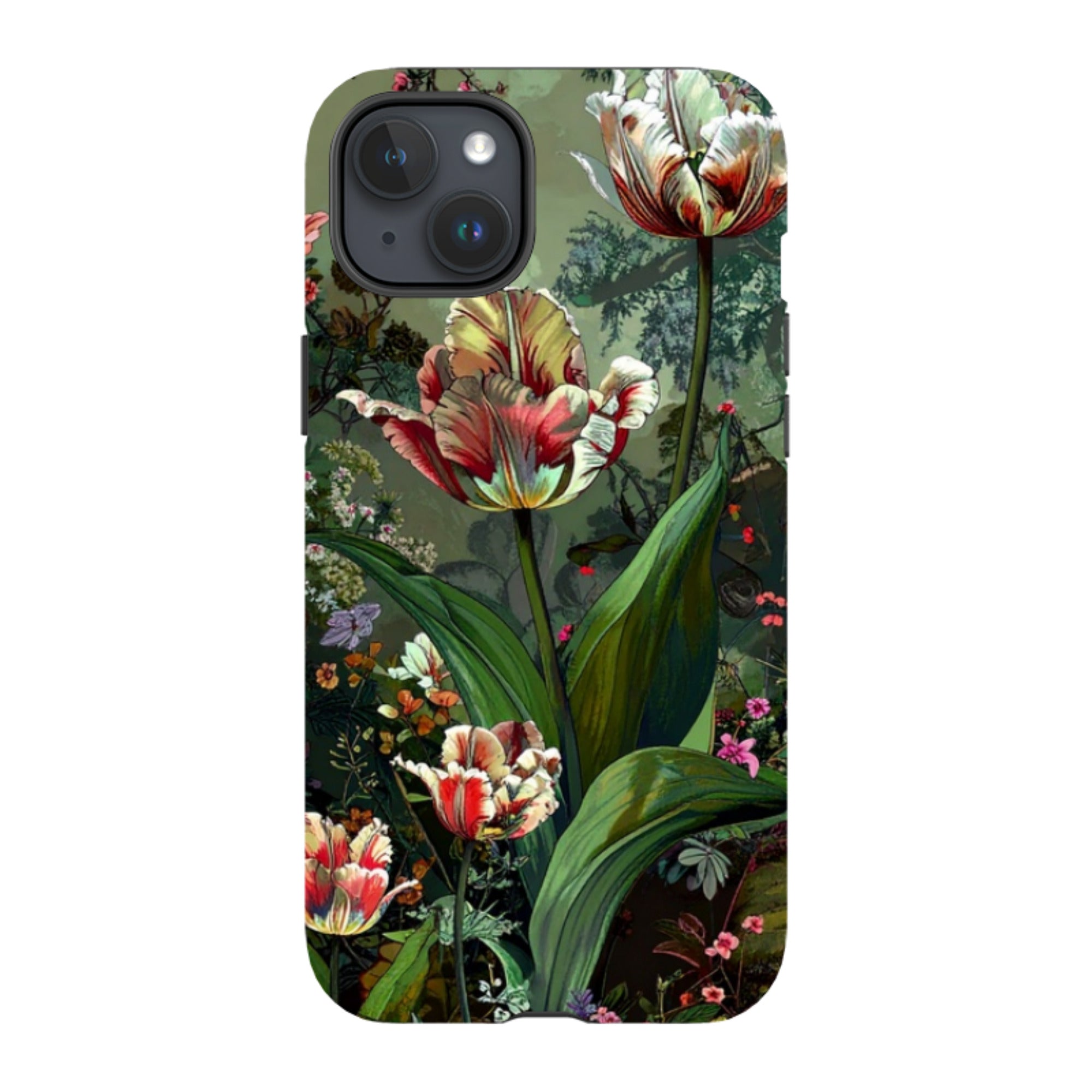 iPhone MagSafe Tough Case - Green Vyne Garden
