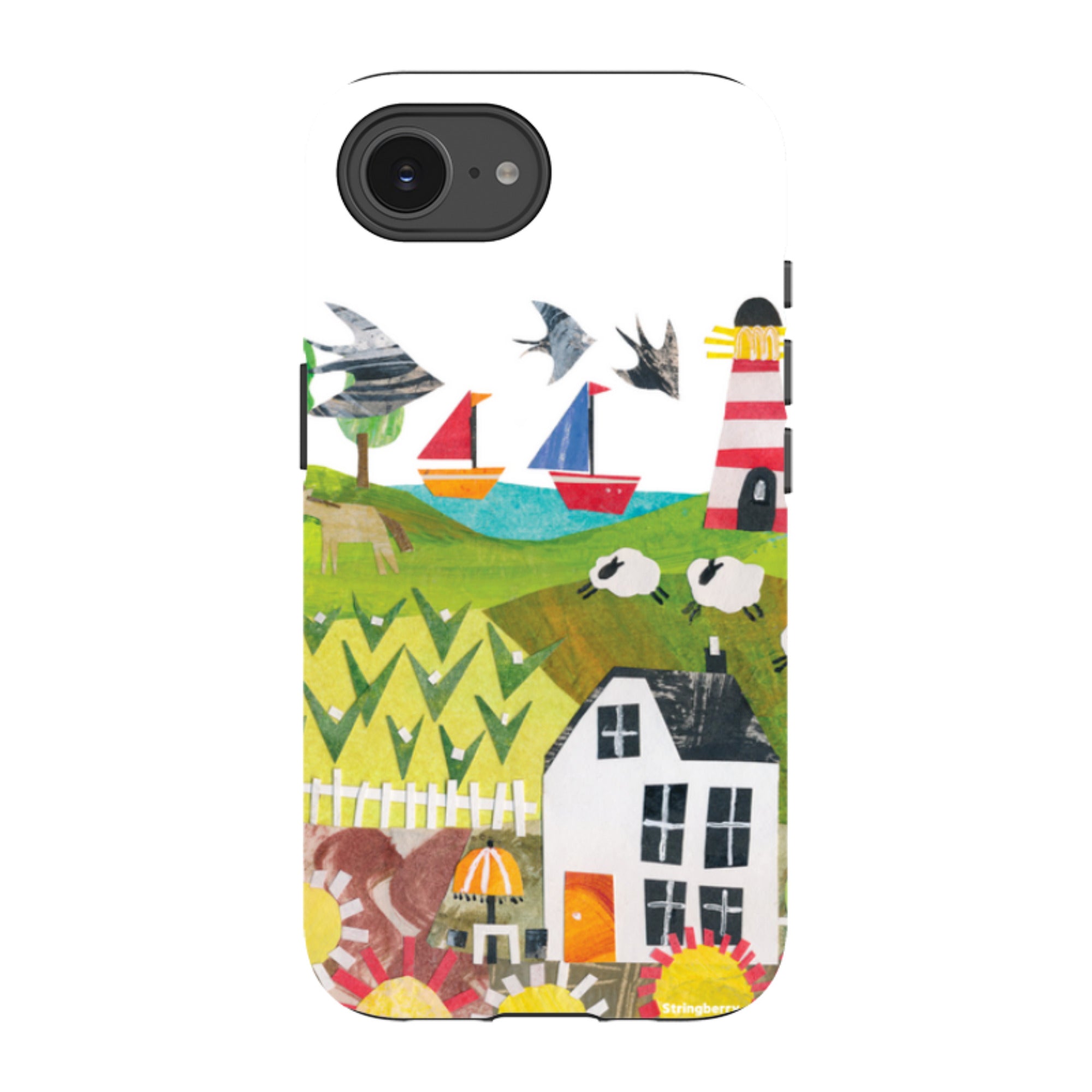 iPhone Tough Case - Countryscape I By Tracey English