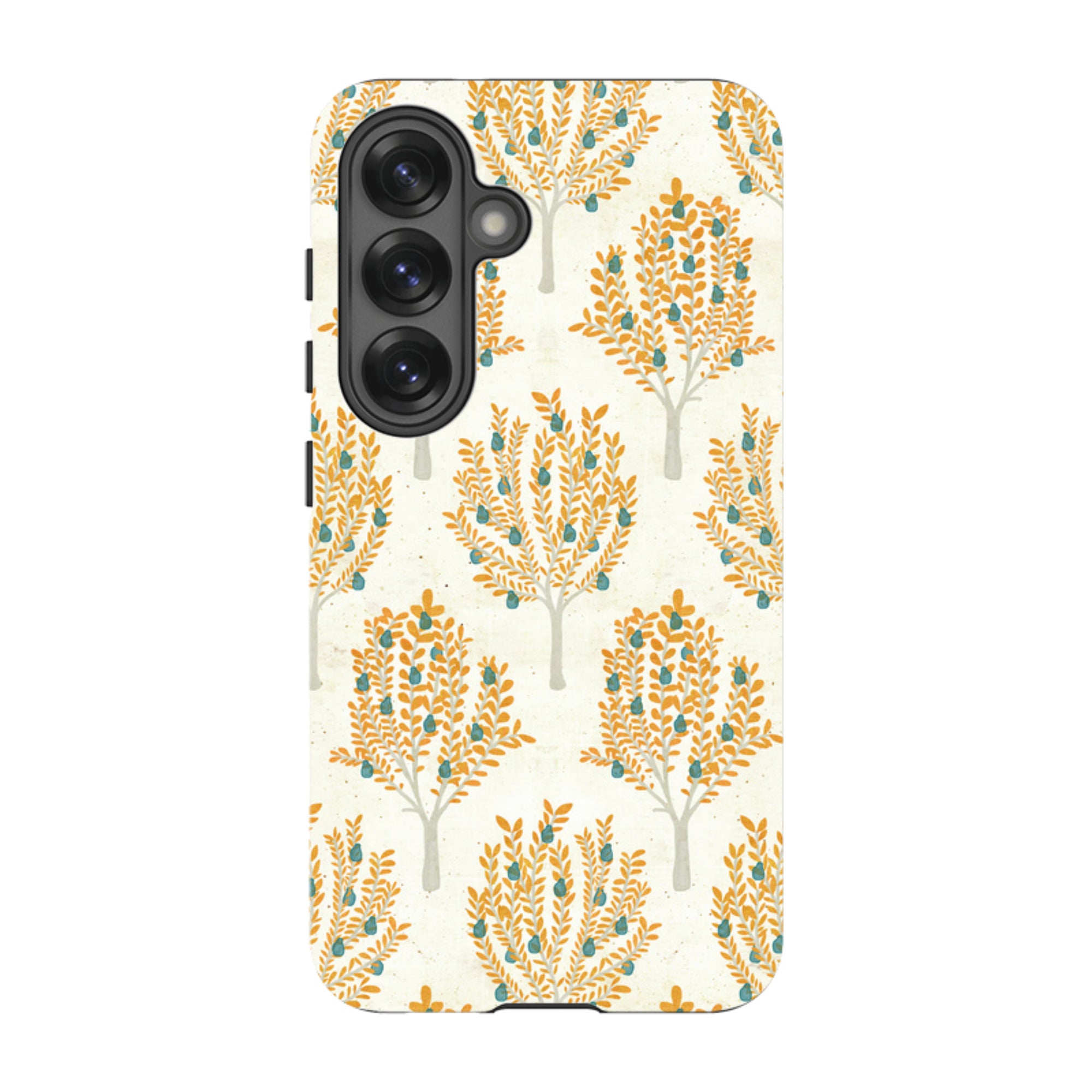 Samsung Tough Case - Pear Trees Cream By Katherine Quinn