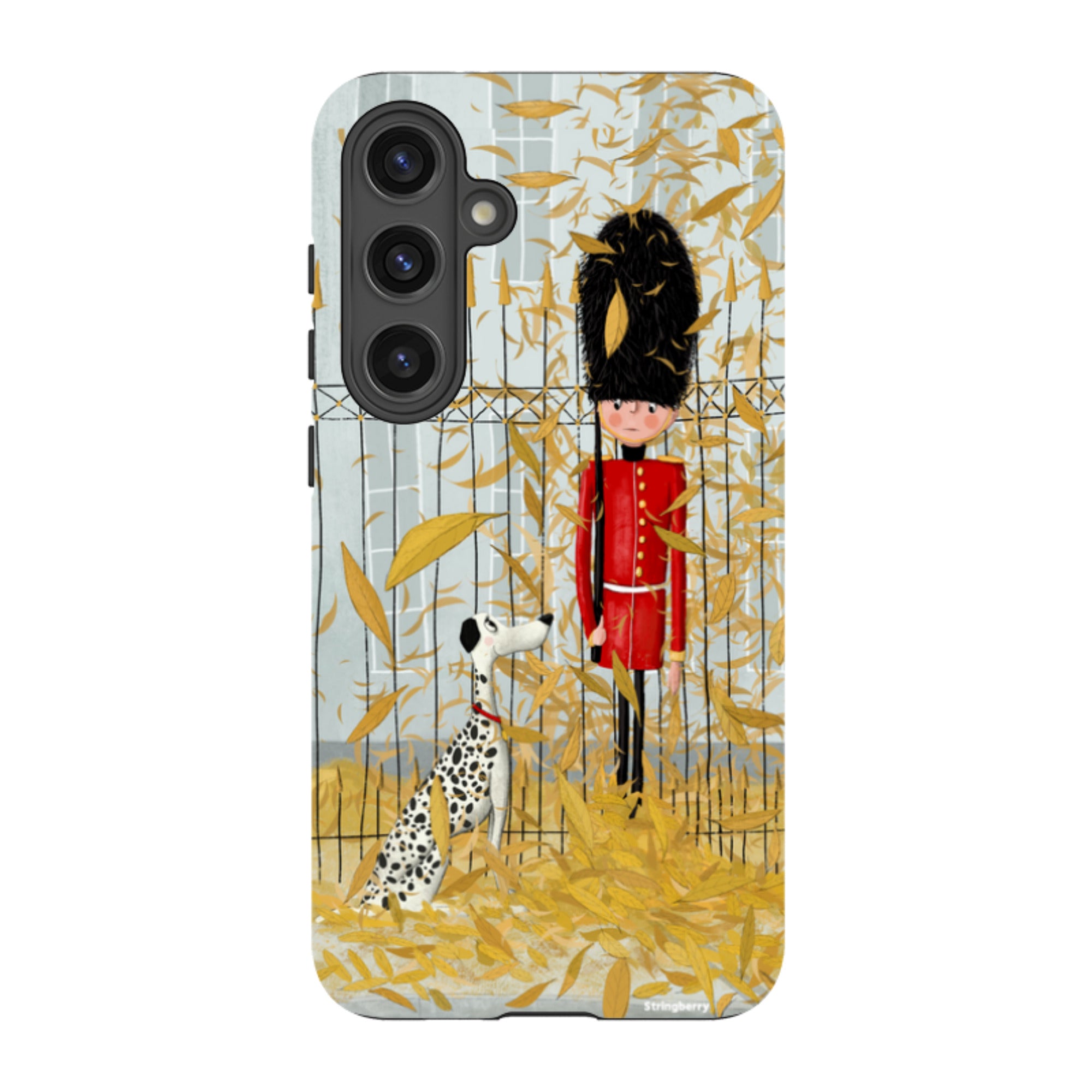 Samsung Tough Case - London In Leaves By Maja Lindberg