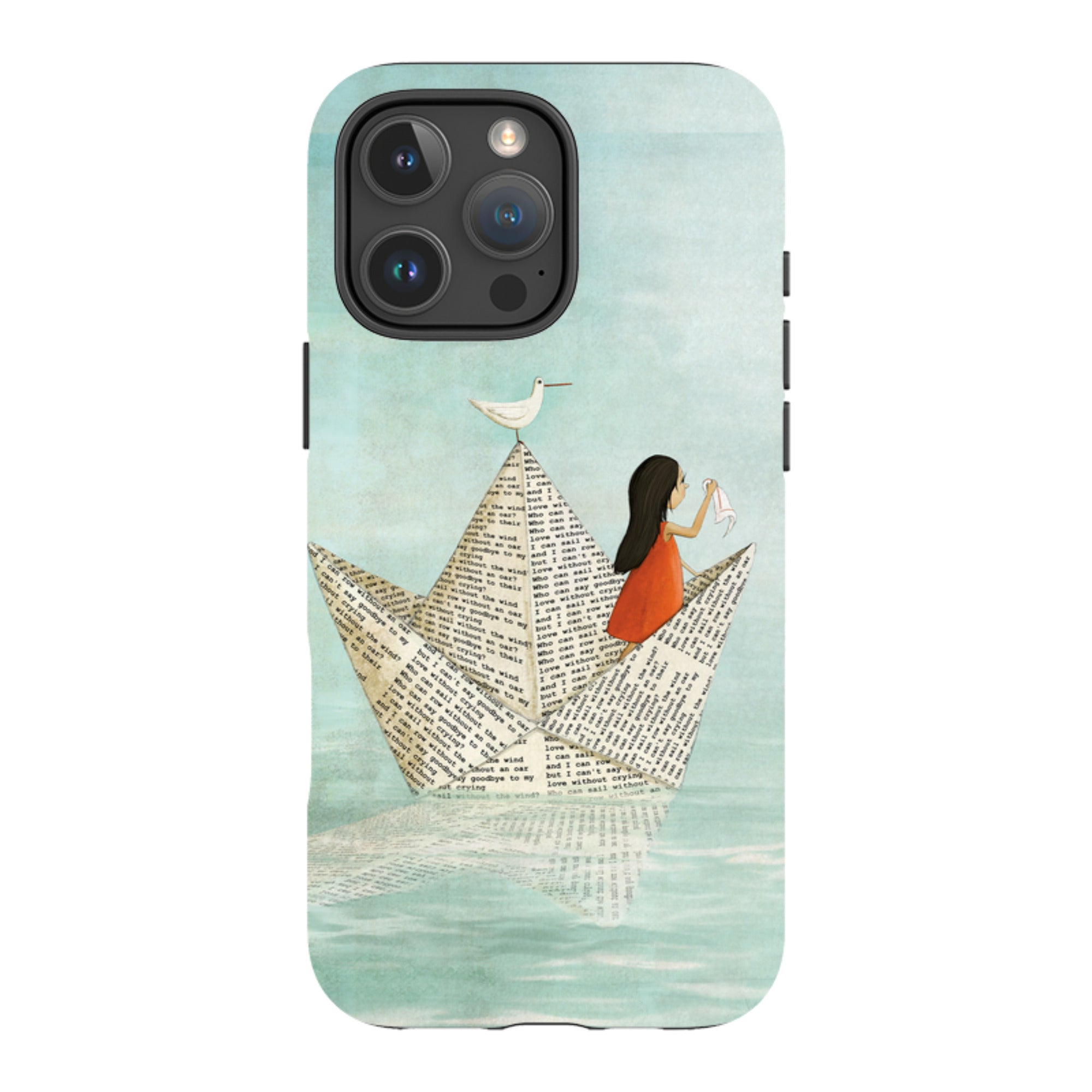 iPhone MagSafe Tough Case - Sail Without A Wind By Maja Lindberg