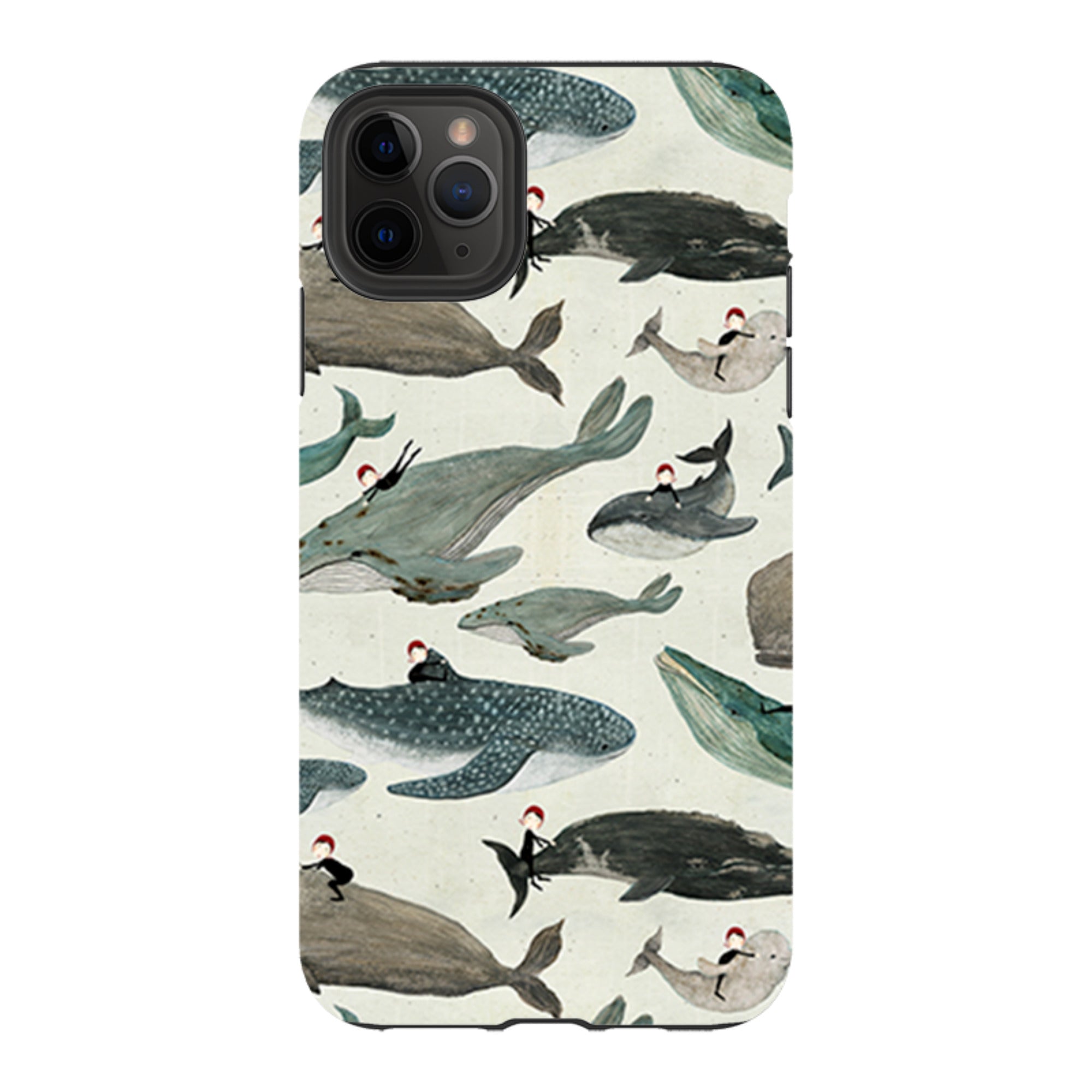 iPhone Tough Case - Whale Rider By Katherine Quinn