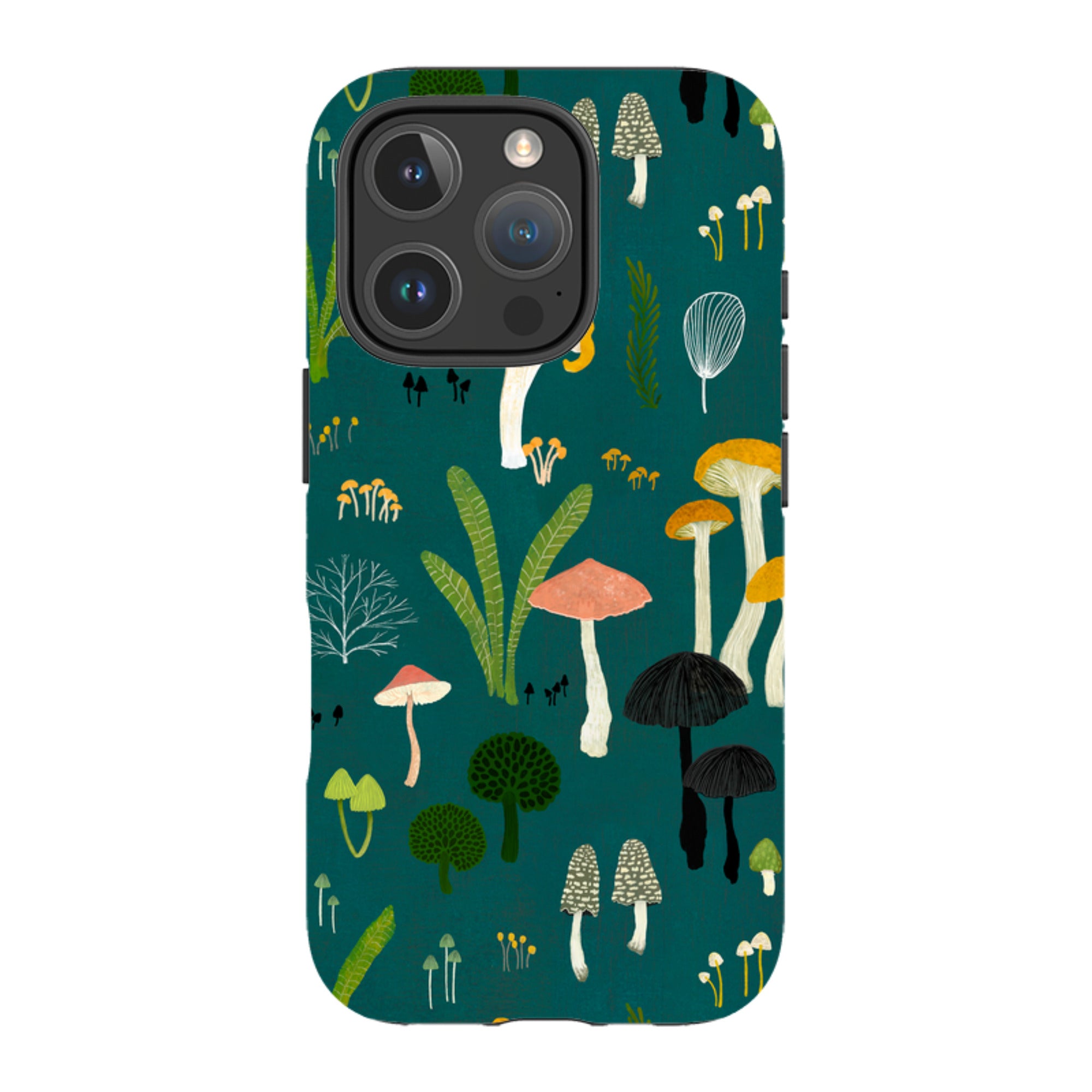 iPhone Tough Case - Mushroom Lake By Katherine Quinn