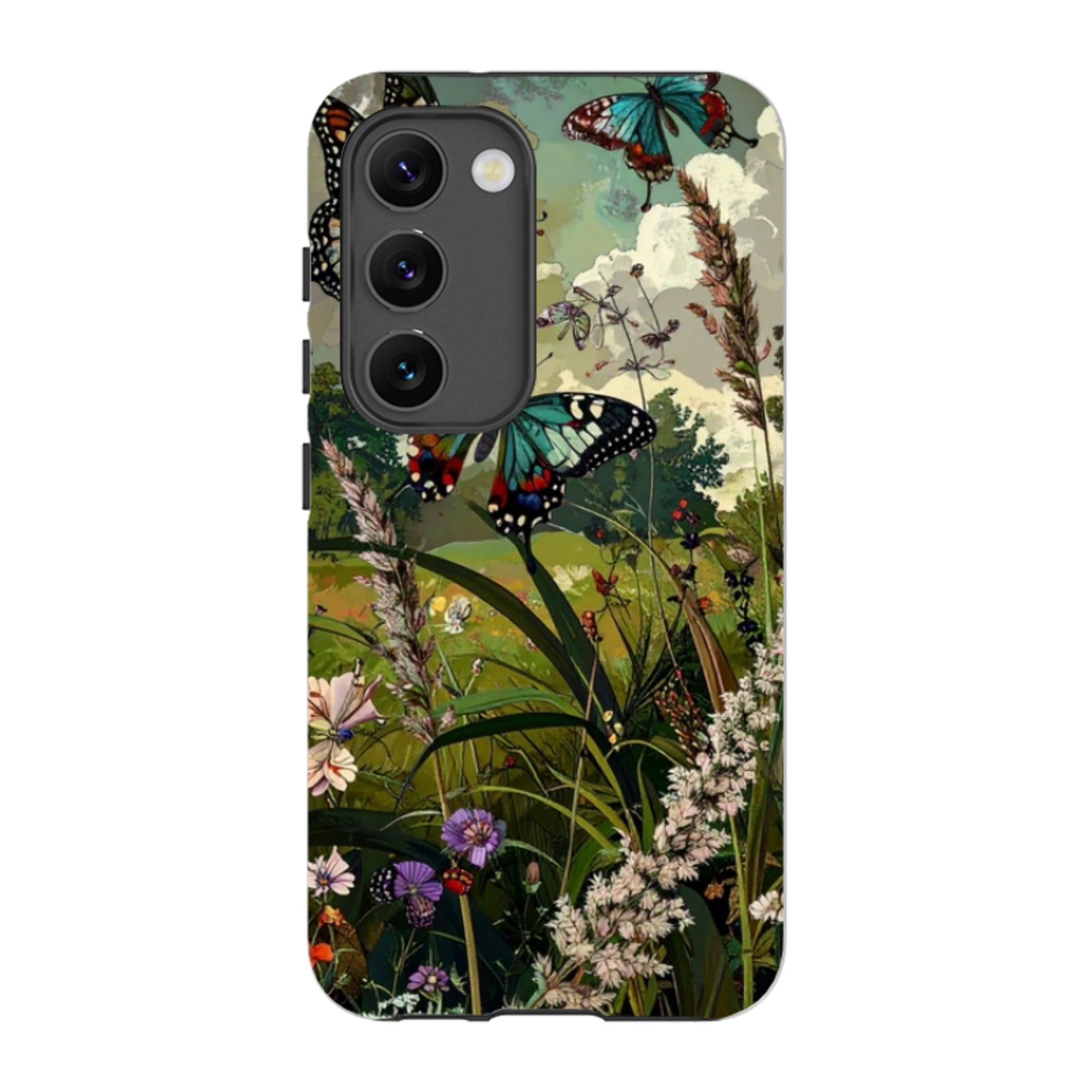 Samsung Tough Case - Green Vyne Tall Grass