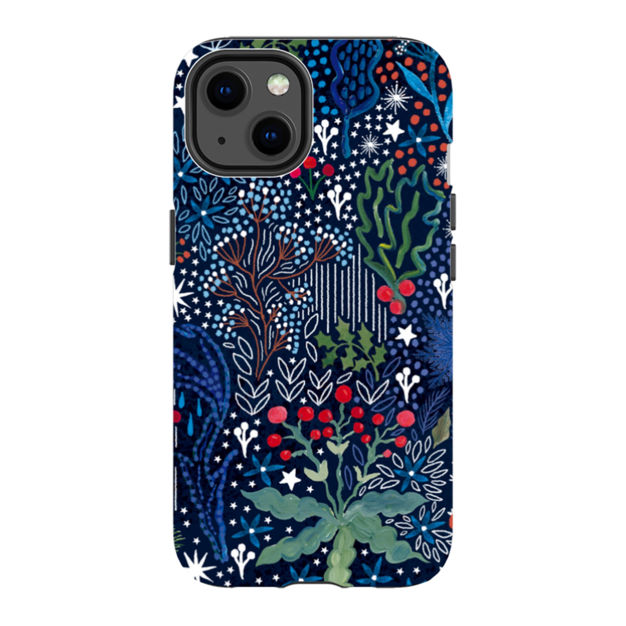 iPhone MagSafe Tough Case - Winter Flowers I By Emma Frances Grant