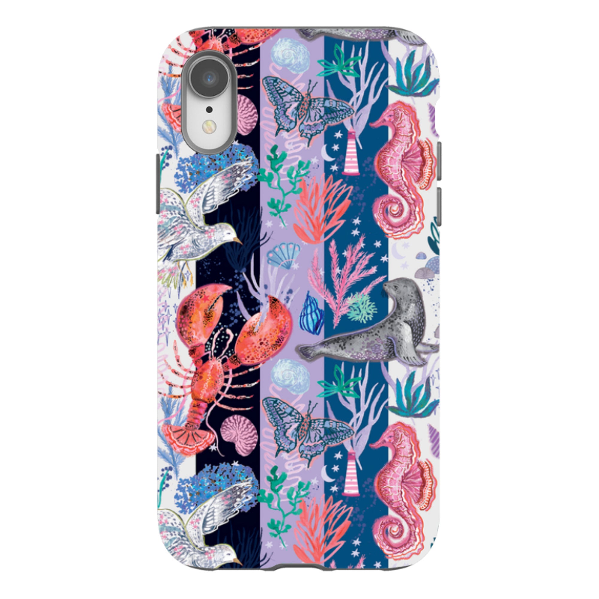 iPhone Case - Coastal Calling Stripe III By Emma Frances Grant