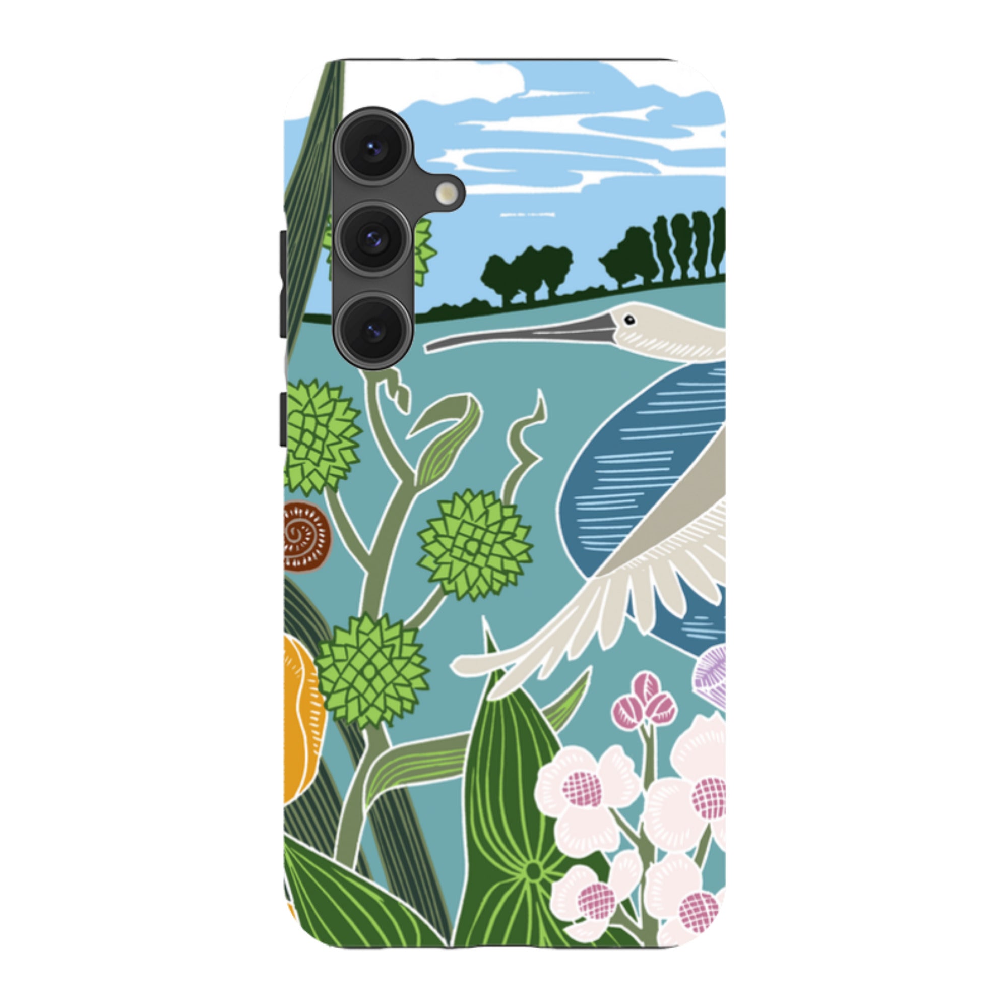 Samsung Tough Case - Spoonbill By Kate Heiss