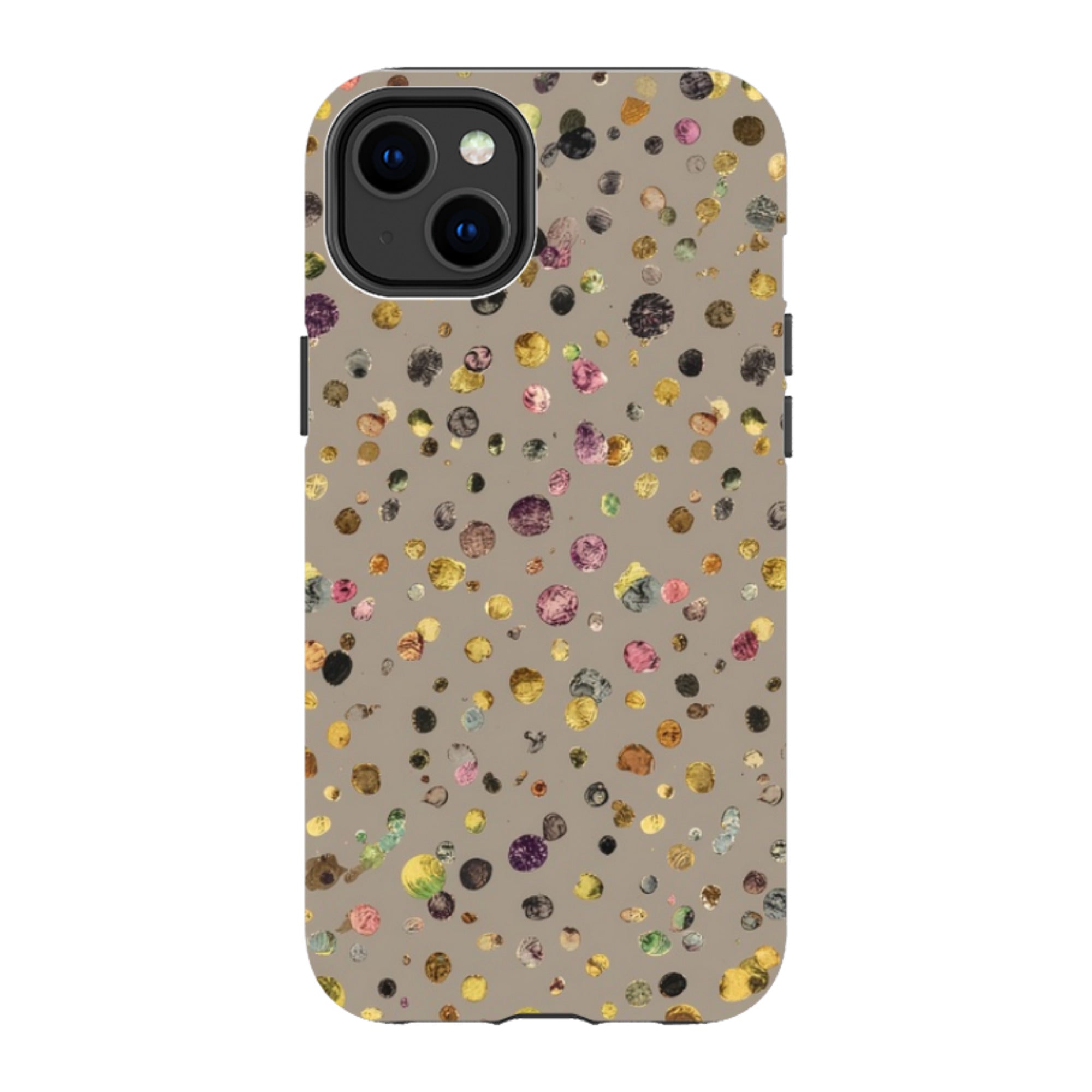 iPhone Case - Grey Polka