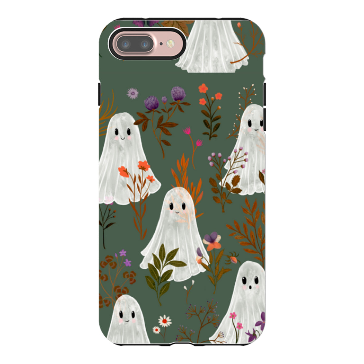 iPhone Tough Case - Ghost in the Garden - Pine By Katherine Quinn