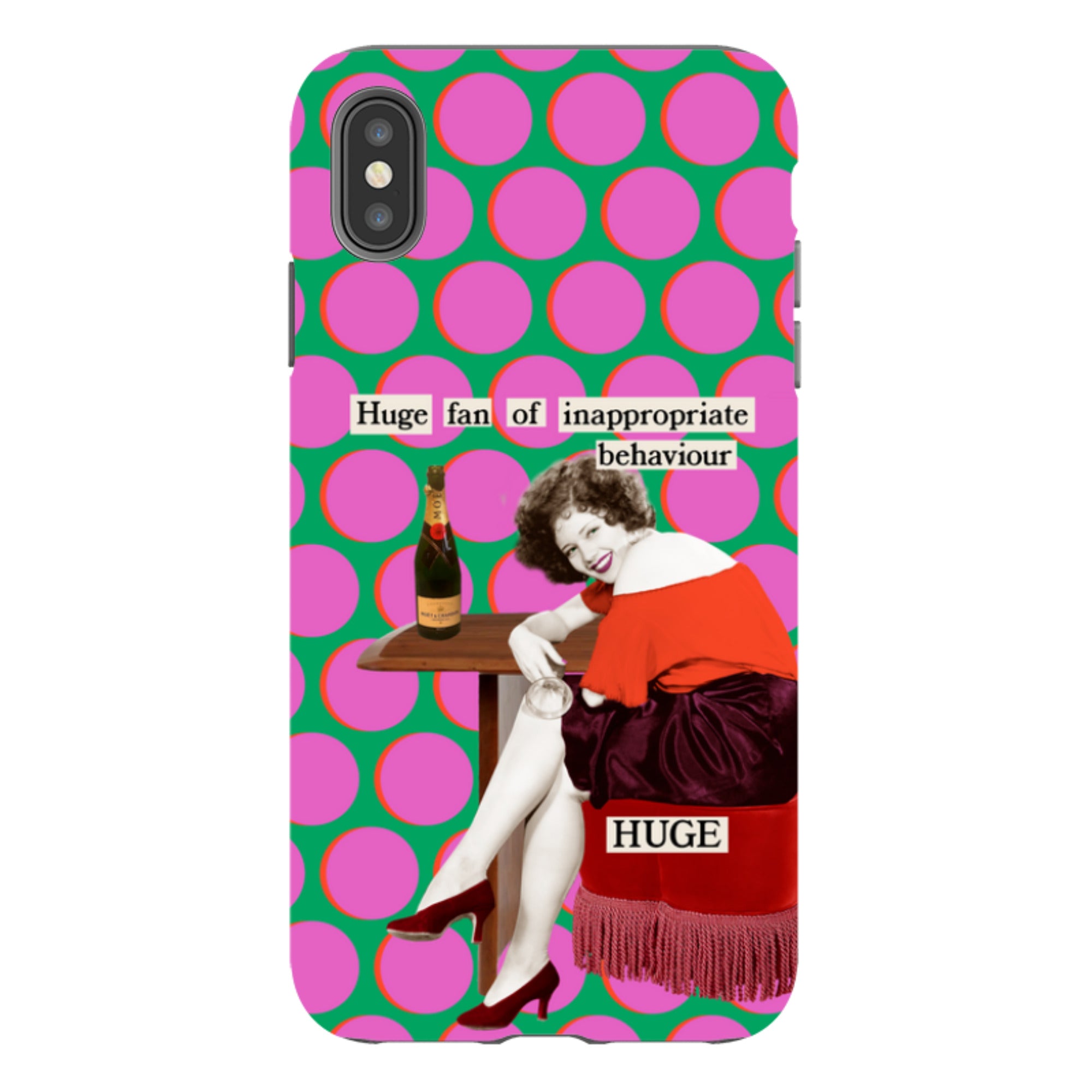iPhone Tough Case - Inappropriate By Clare Jordan