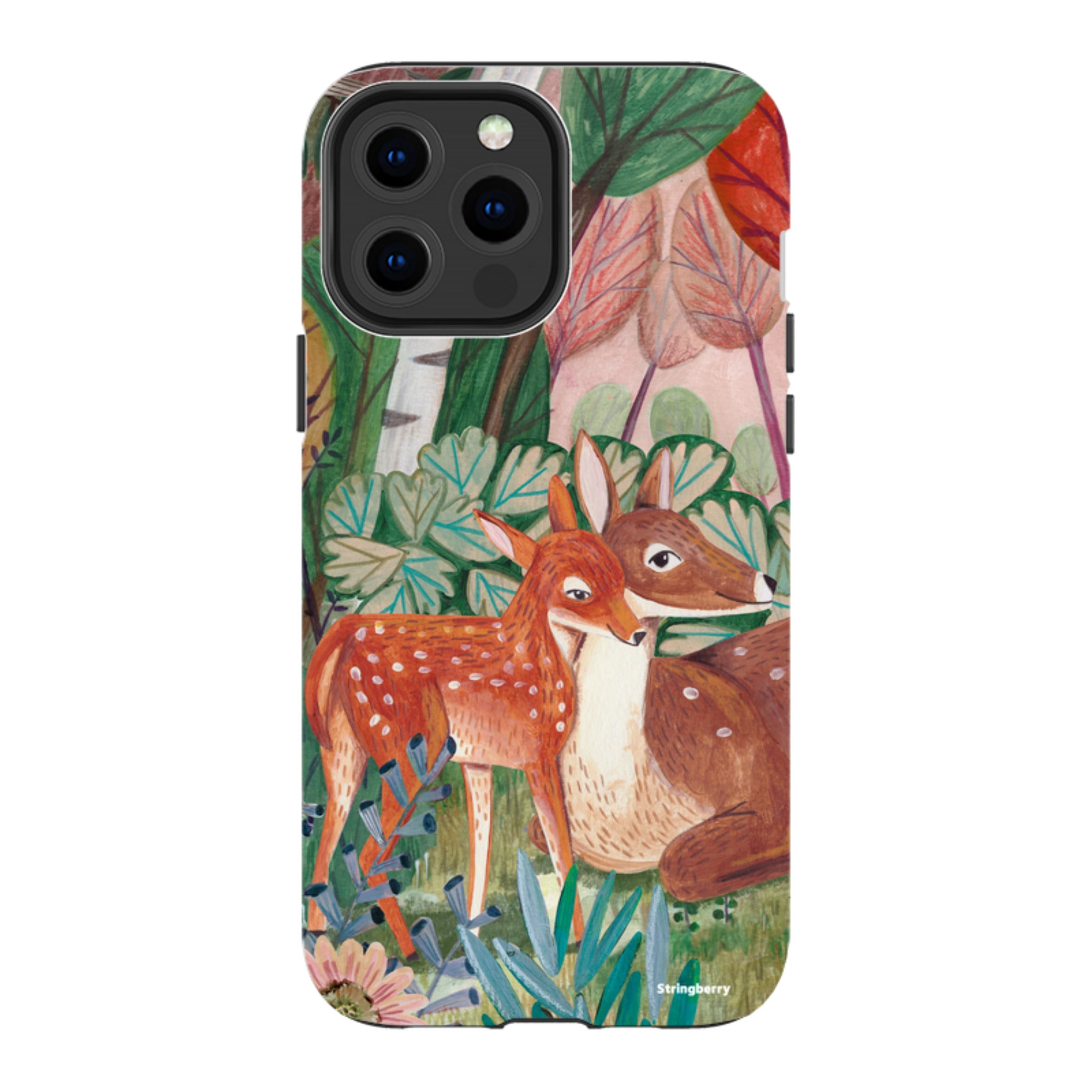 iPhone Tough Case - Deer By Caroline Bonne Muller