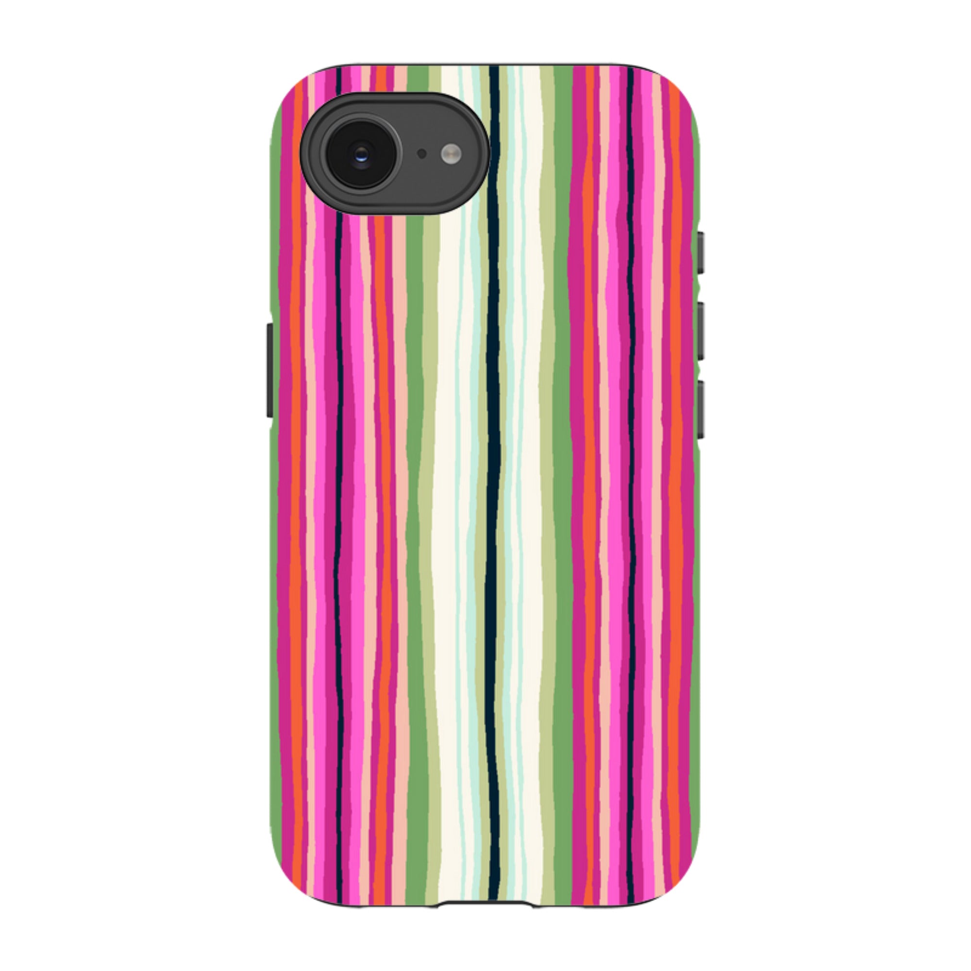 iPhone Tough Case - Atelier Stripe Windflower By Sarah Campbell