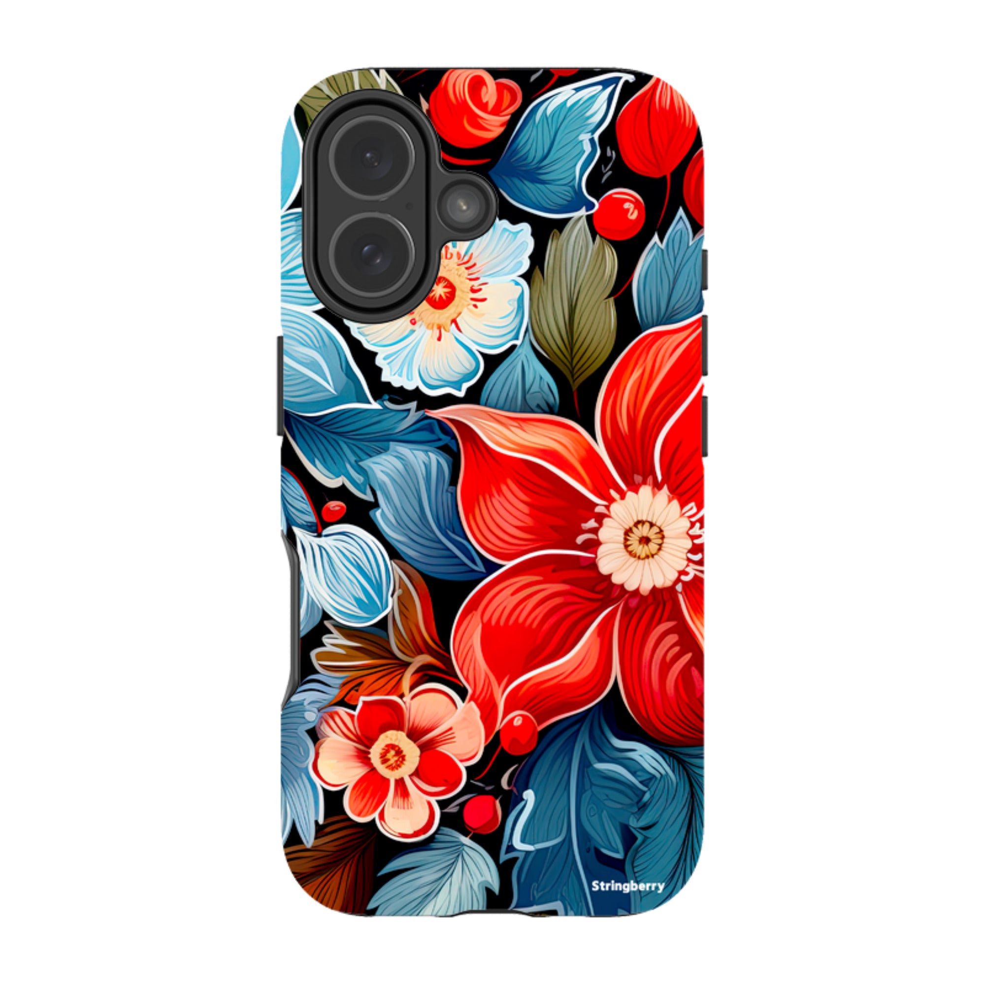 iPhone Tough Case - Red Bells