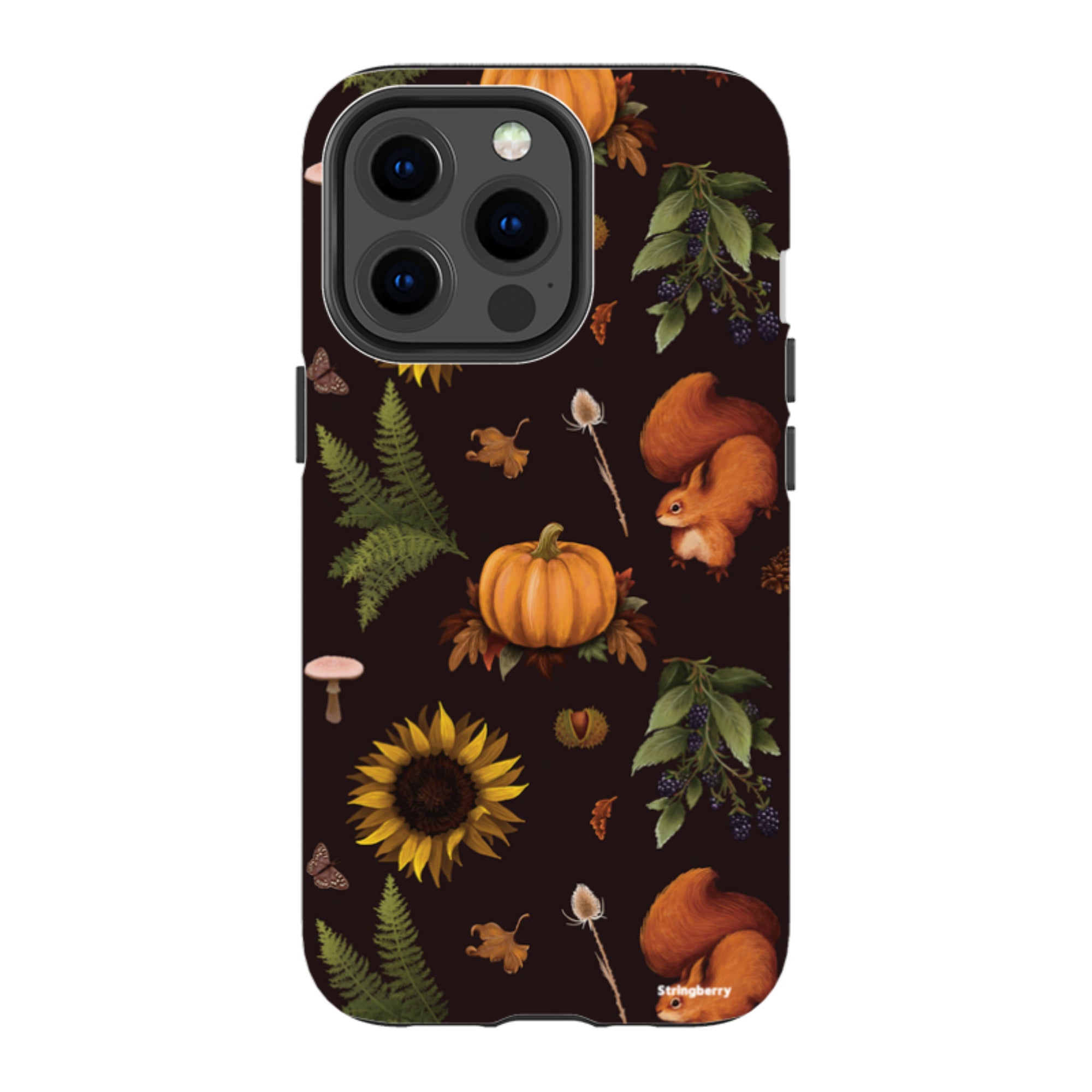 iPhone Tough Case - Autumn Pattern I By Anna Stead