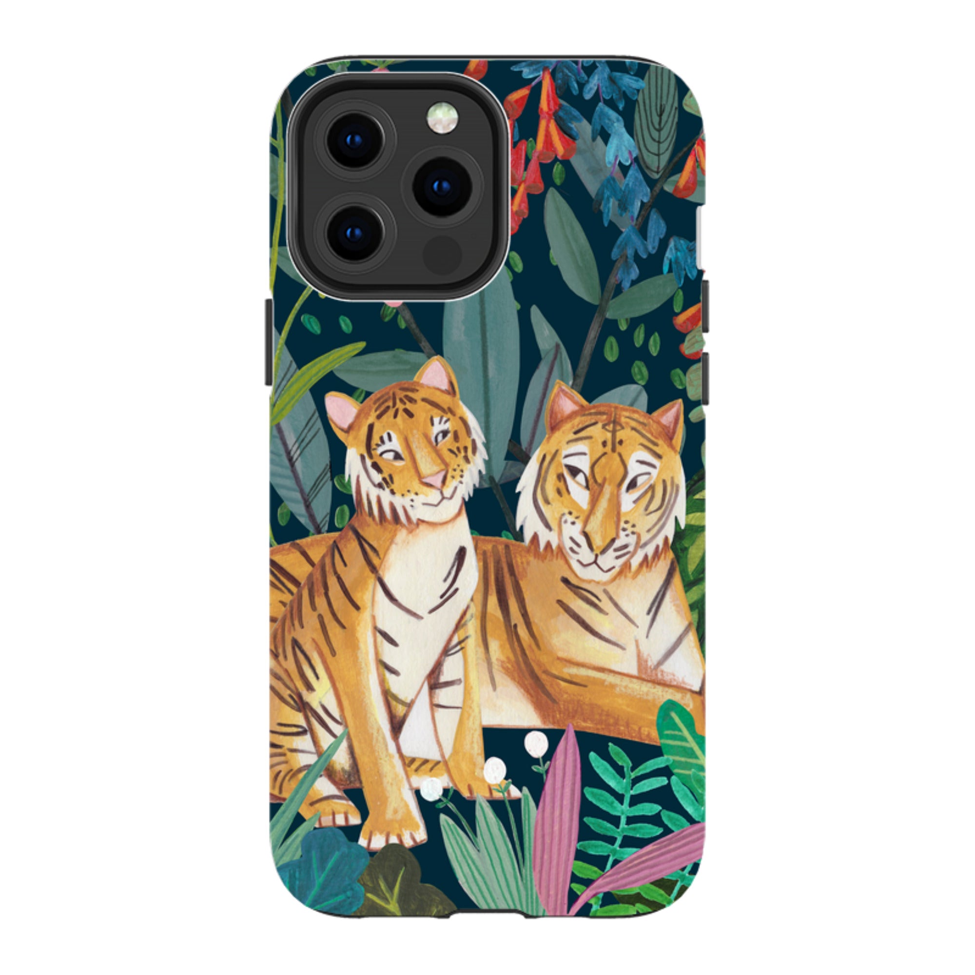 iPhone MagSafe Tough Case -  Tiger By Caroline Bonne Muller